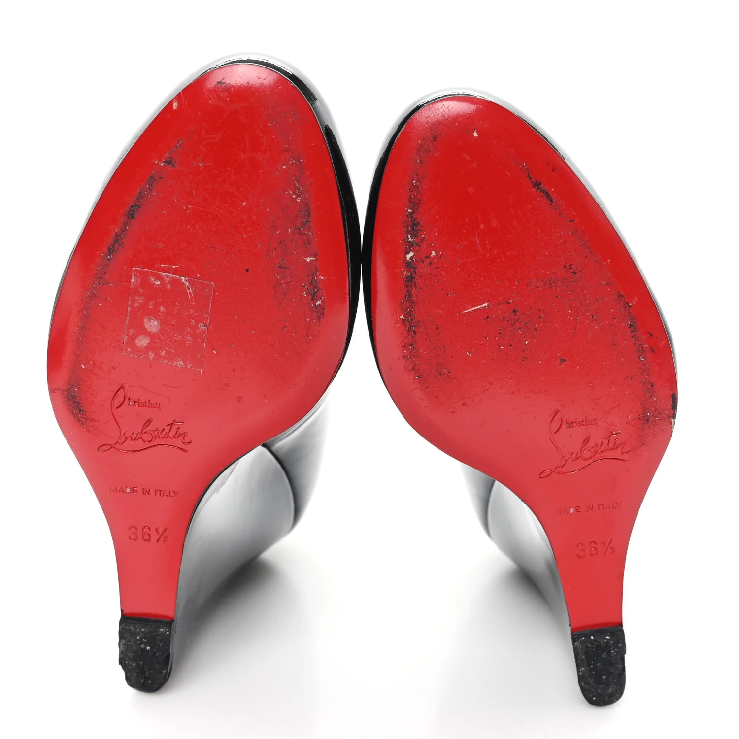 Patent Ron Ron Zeppa 80 Wedges 36.5 Black - Image 6