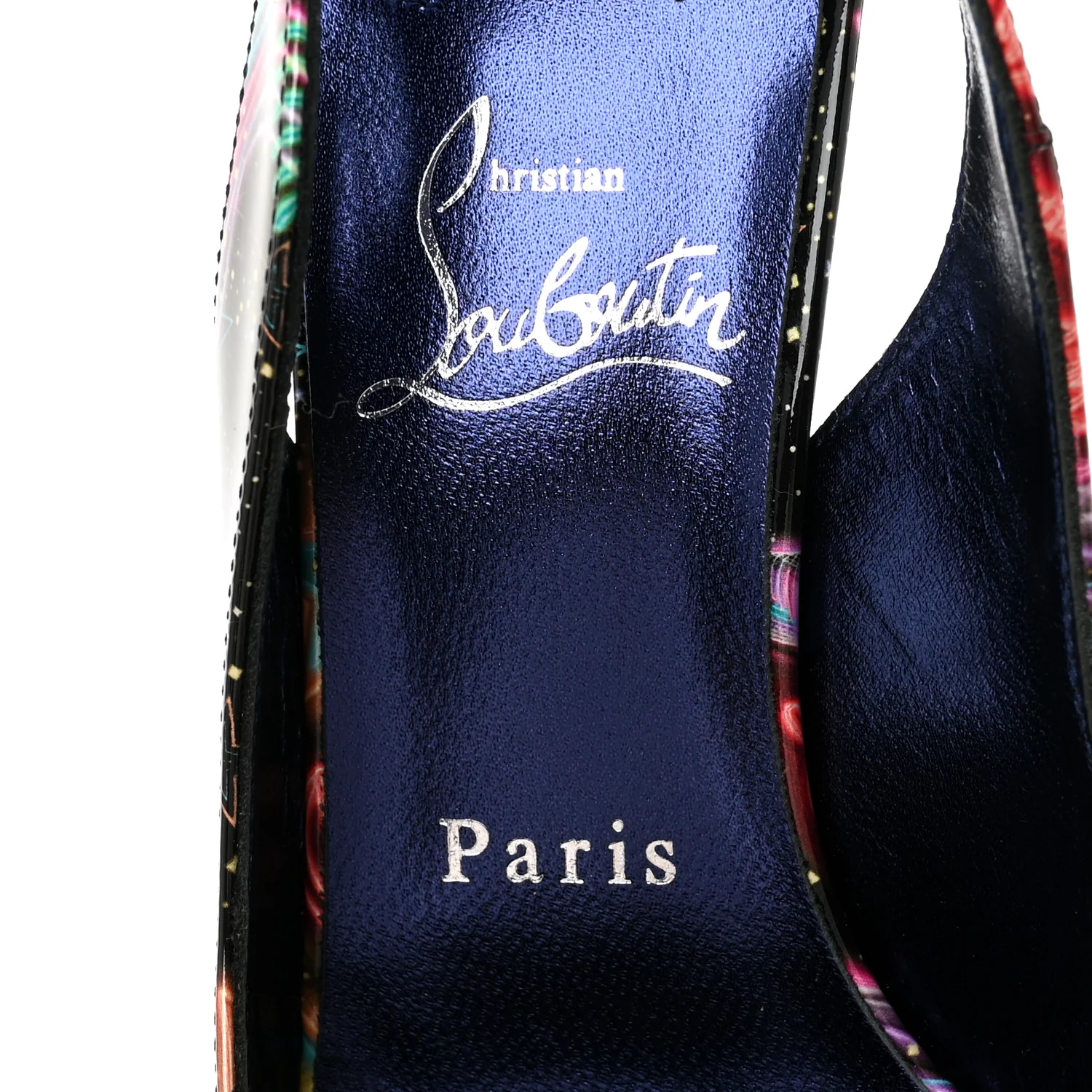 Patent Starlight Hot Chick Slingback Alta 120 Pumps 37.5 Multicolor - Image 7