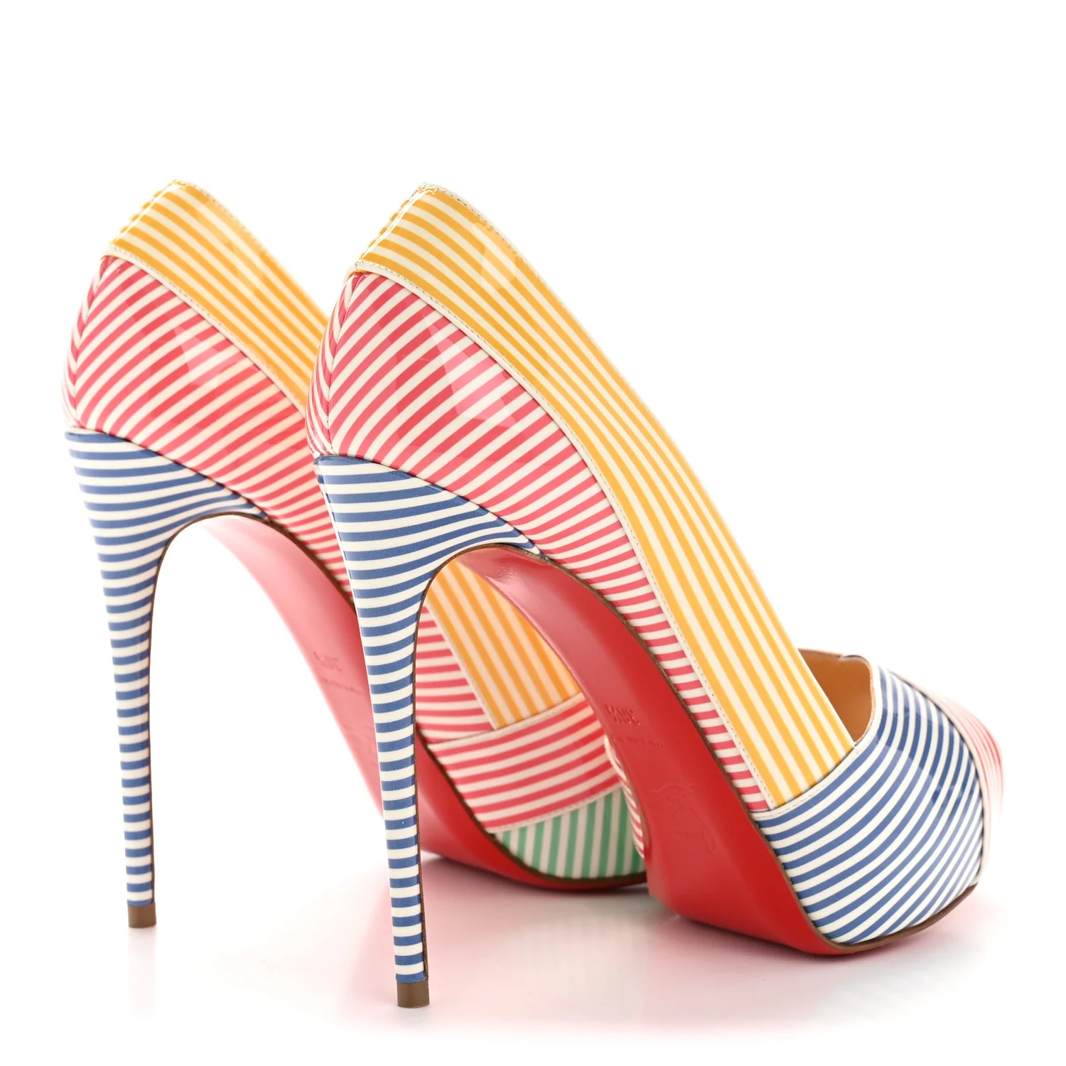 Patent Stripes Marine Alta 120 Pumps 36.5 Multicolor - Image 13