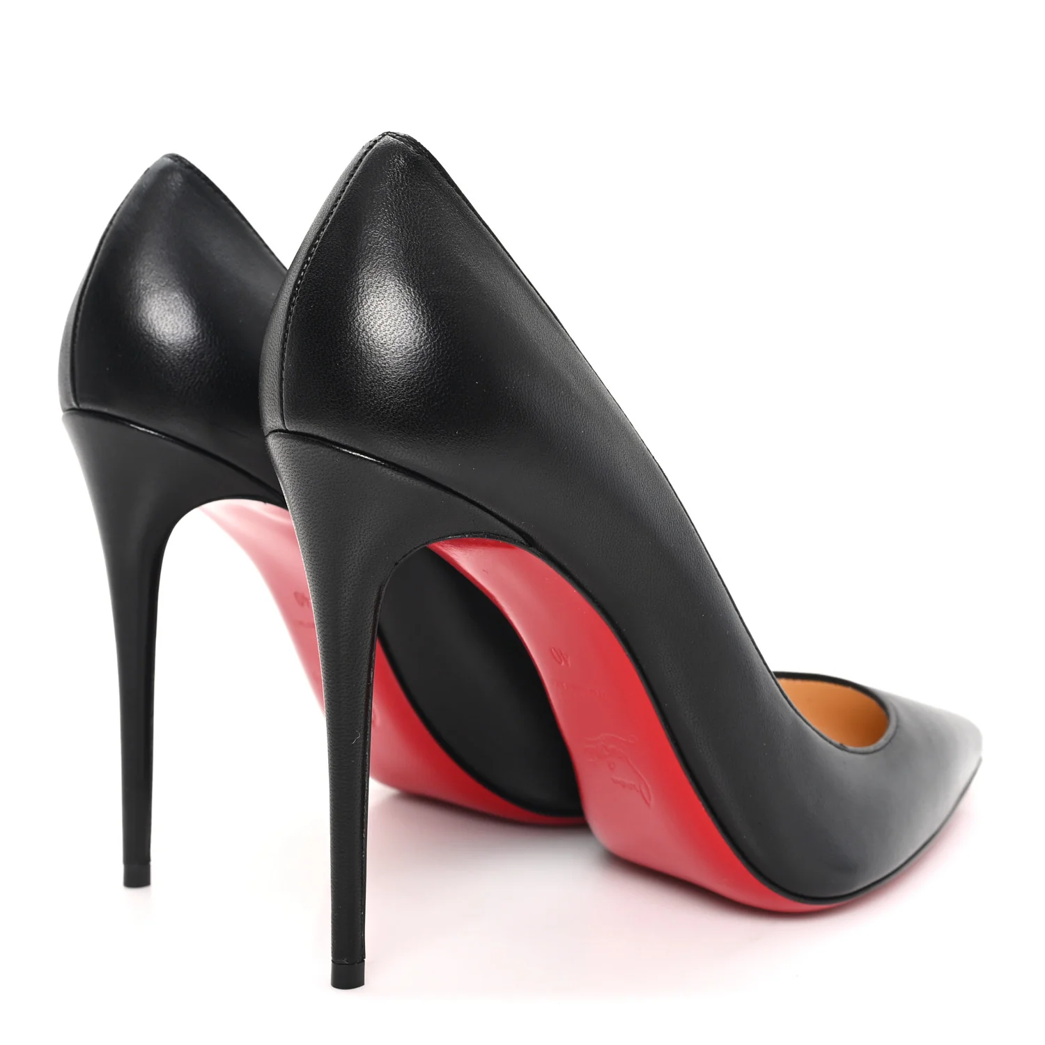 Shiny Nappa Kate 100 Pumps 40 Black - Image 5