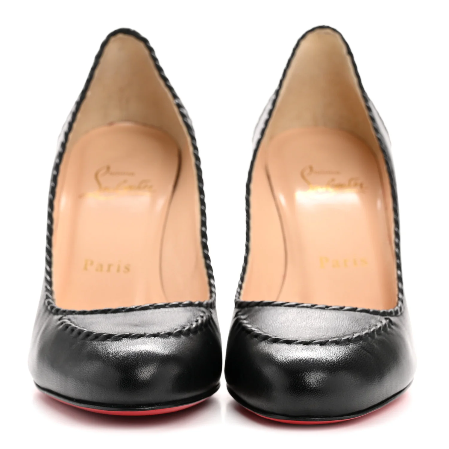 Shiny Nappa Marpelissimo 85 Pumps 36 Black - Image 3