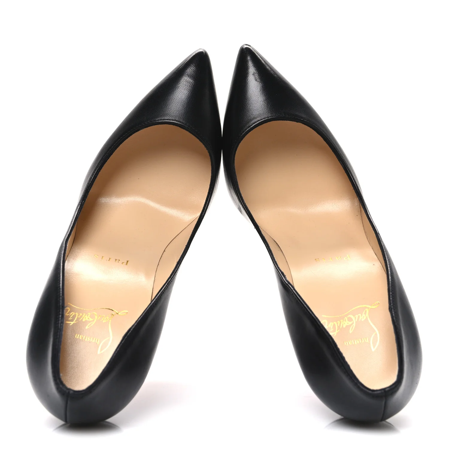 Shiny Nappa Pigalle Follies 100 Pumps 36 Black - Image 2