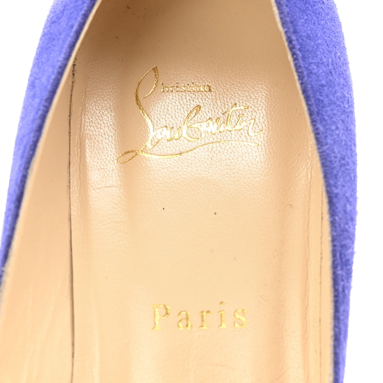 Suede Pigalle Follies 100 Pumps 39 Royal Blue - Image 7