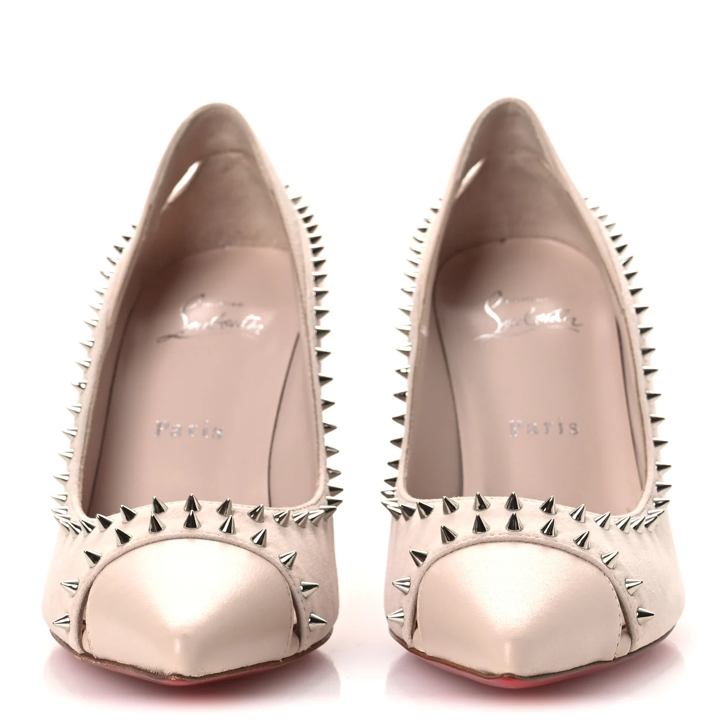 Veau Velours Duvette 100 Pumps 36.5 Leche - Image 3