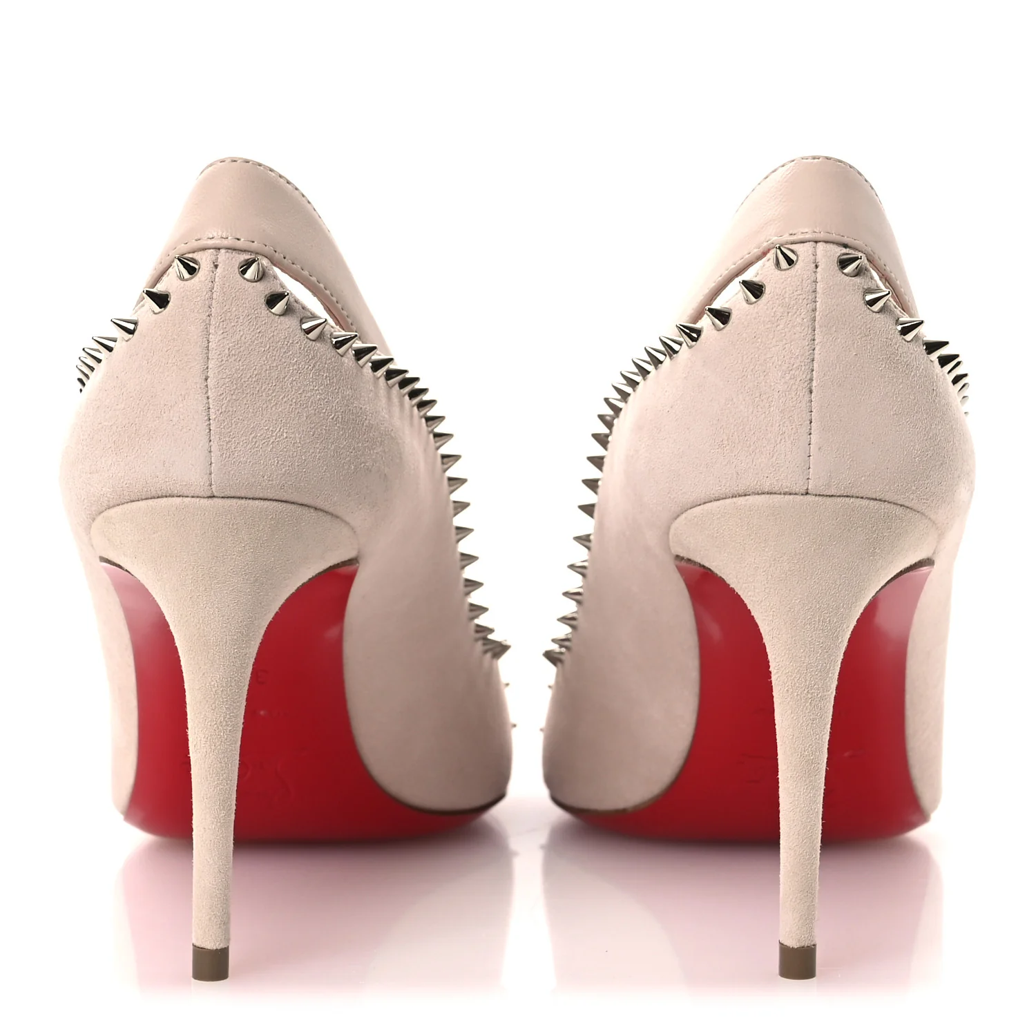 Veau Velours Duvette 100 Pumps 36.5 Leche - Image 6