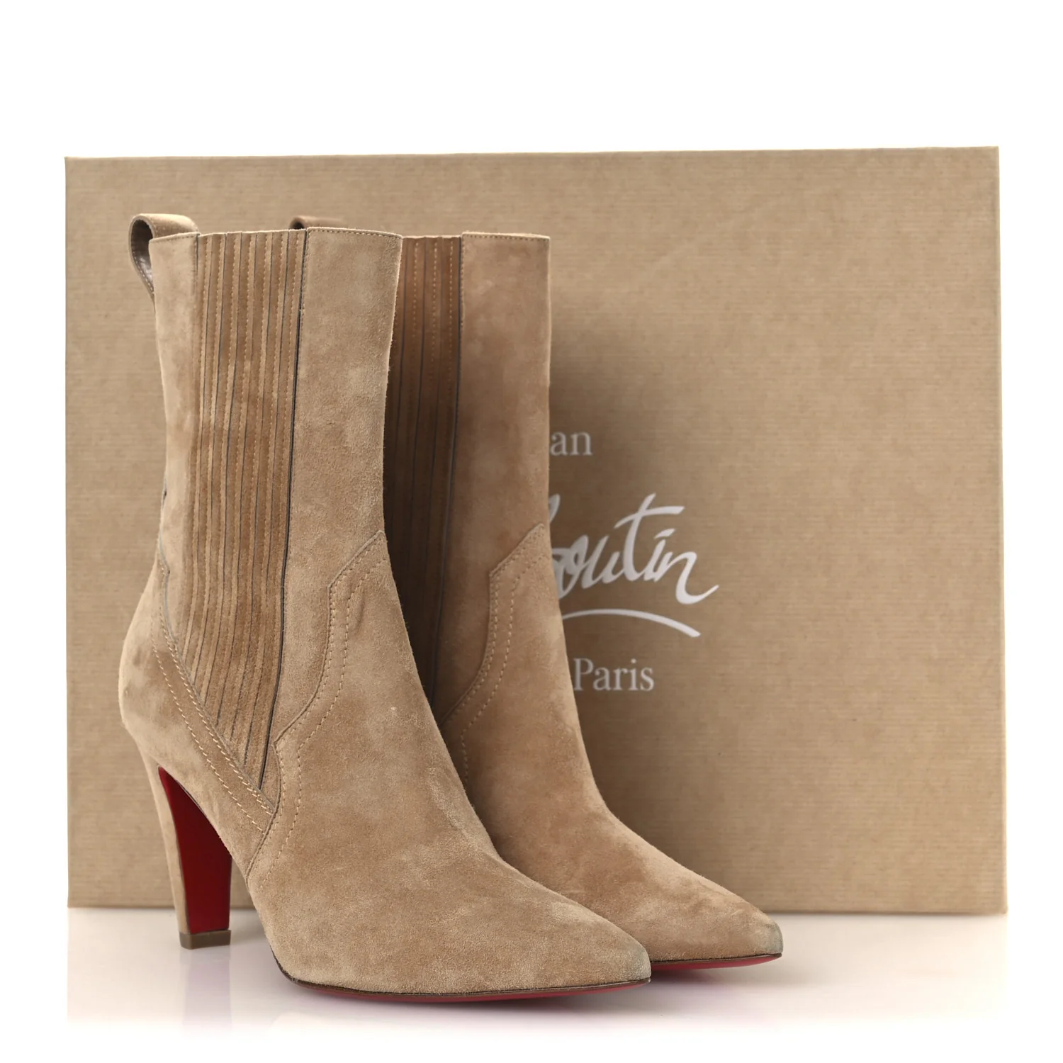 Veau Velours Santigag 85 Ankle Boots 37 Lionne - Image 14