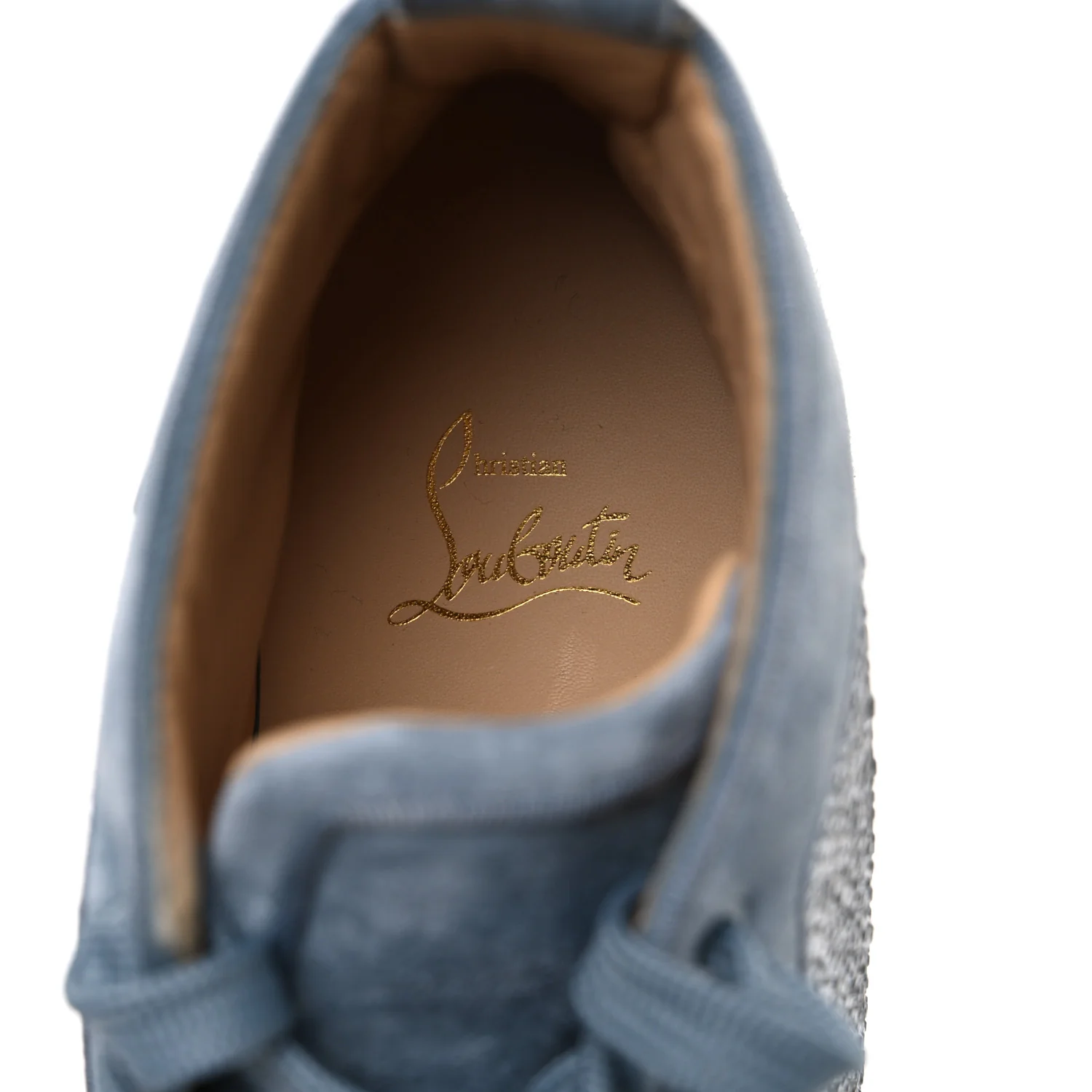 Veau Velours Strass Mens Louis Orlato Flat Sneakers 40 Squale - Image 10