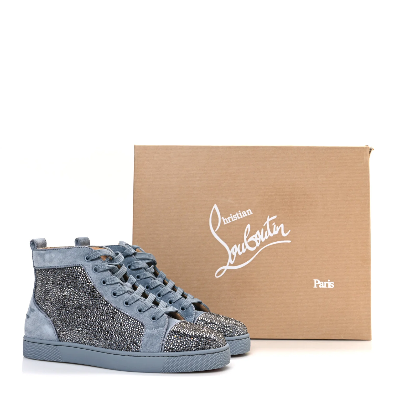 Veau Velours Strass Mens Louis Orlato Flat Sneakers 40 Squale - Image 11