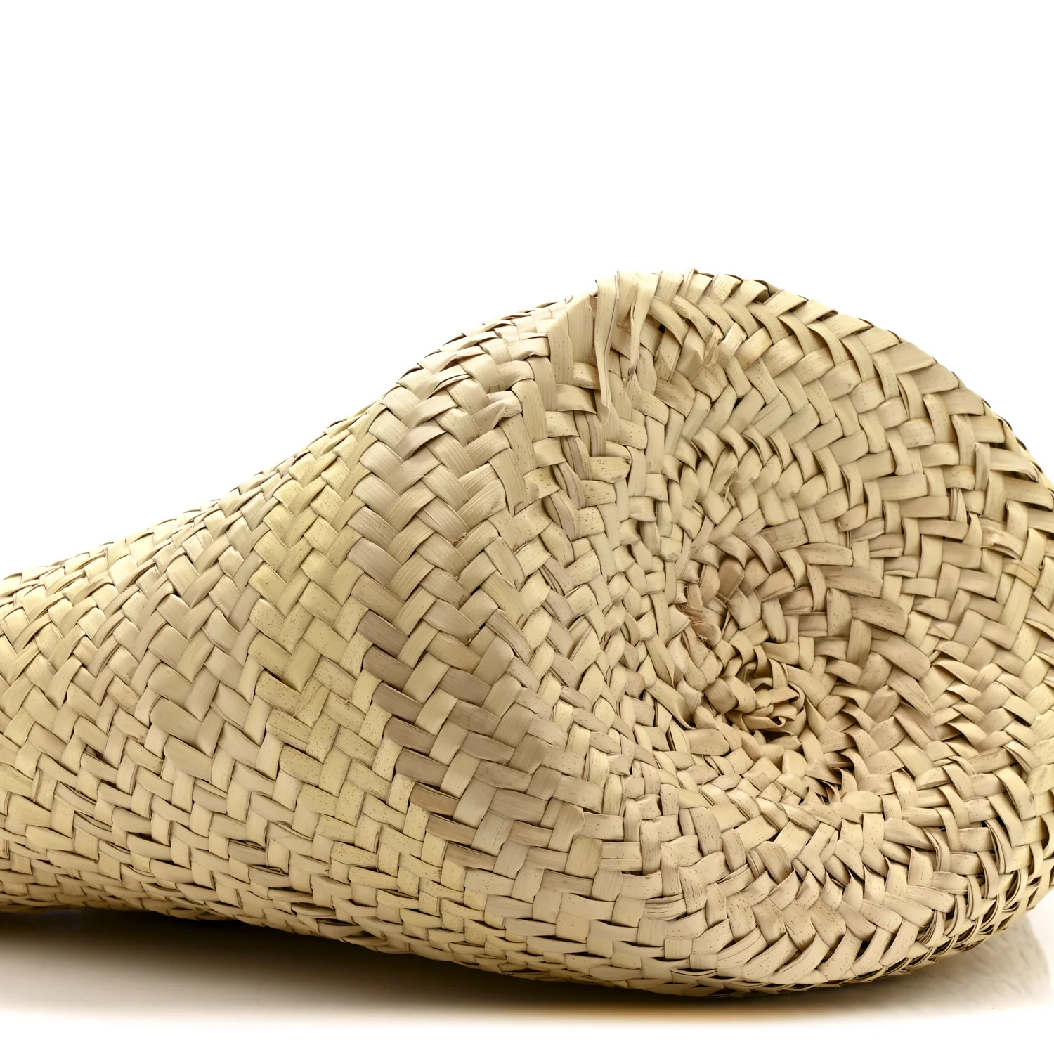 Woven Straw Loubishore Tote Red - Image 9