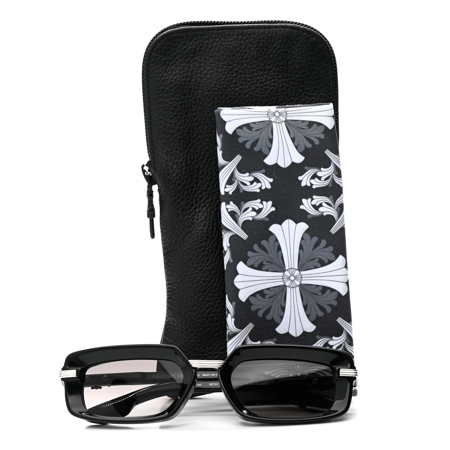 Acetate Asstravagant Sunglasses Black - Image 8
