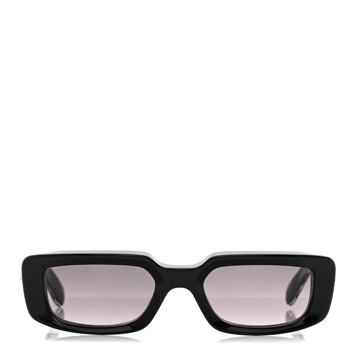 Acetate Zelda Sunglasses Black - Image 2