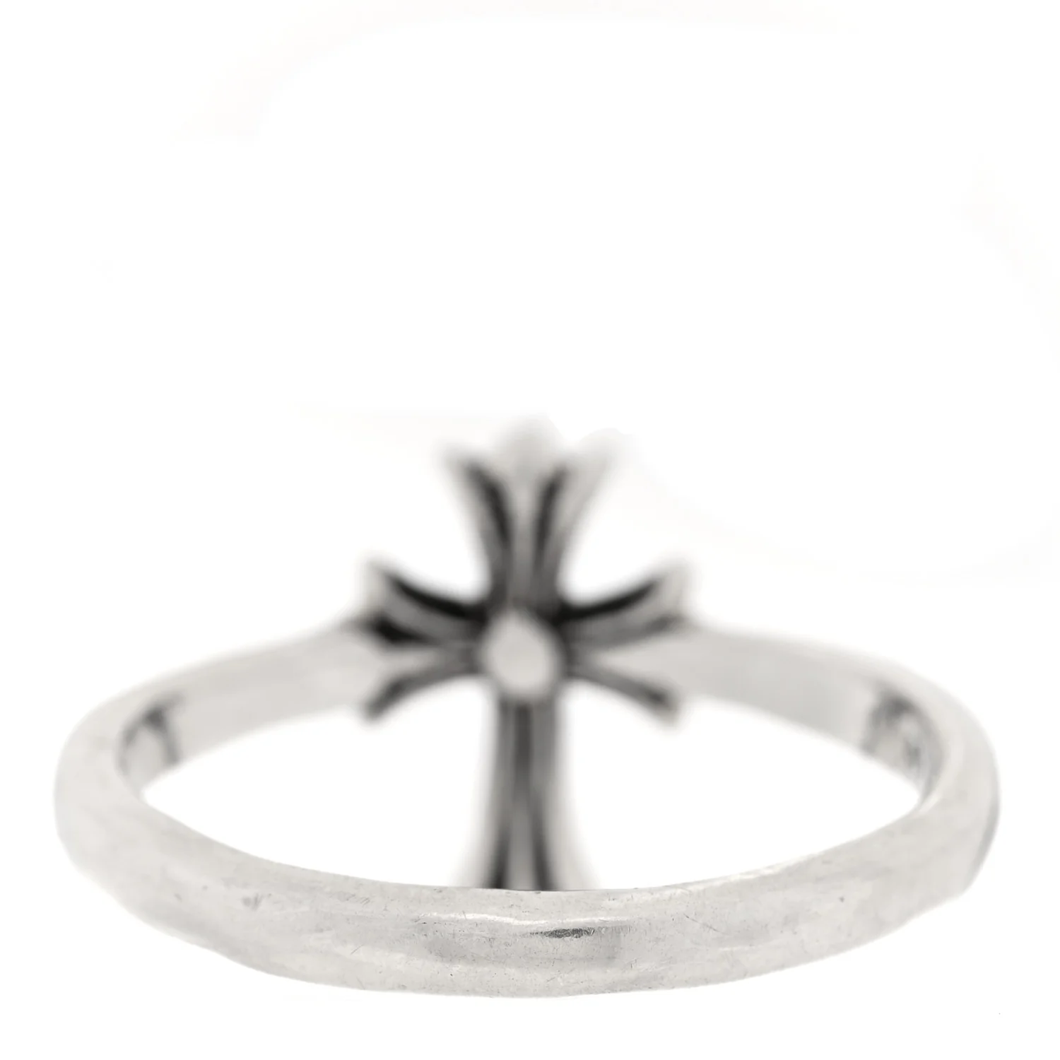 Sterling Silver Bubblegum Cross Ring 60 9 - Image 3