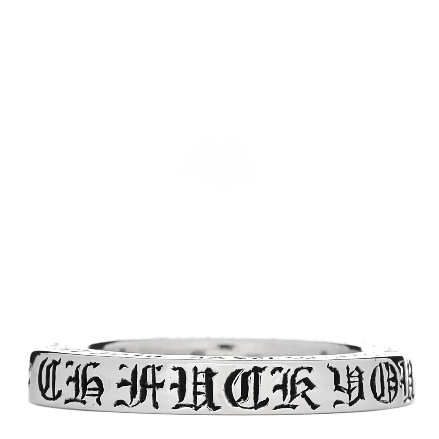 Sterling Silver CH Fck You Spacer Ring  53 6.5 - Image 3