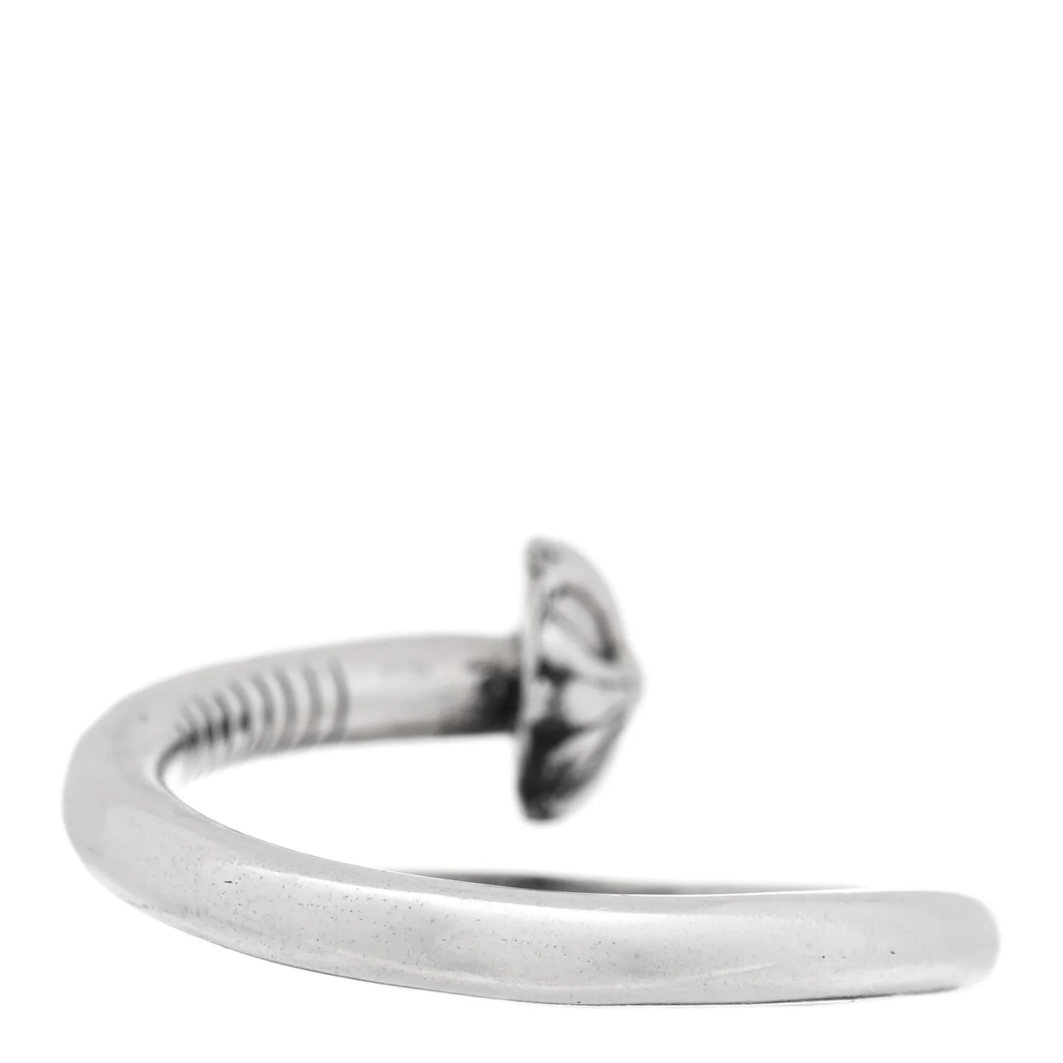 Sterling Silver Cross Ball Nail Ring 62 10 - Image 3