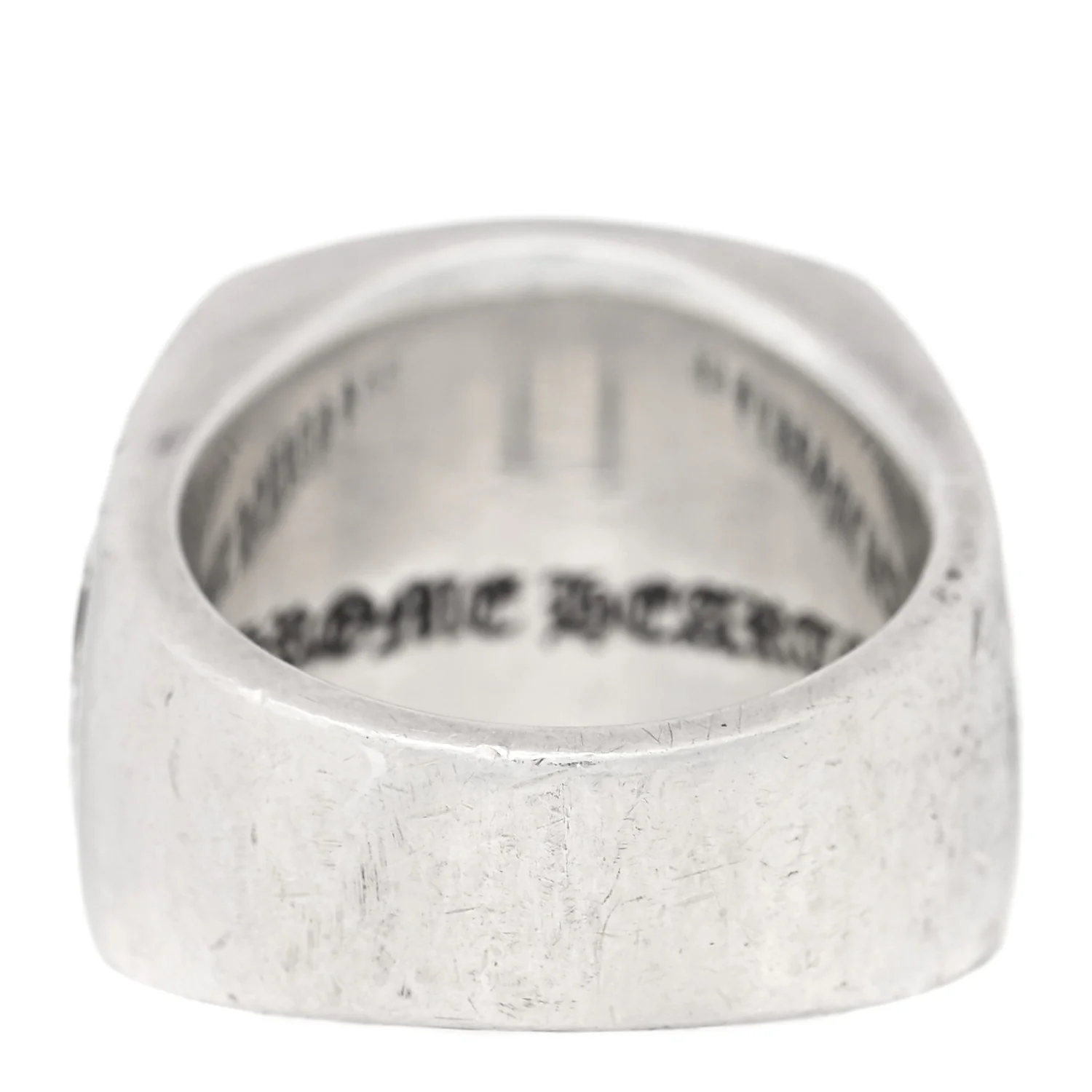 Sterling Silver Diamond Large Champion Ring 58 8.25 - Image 3