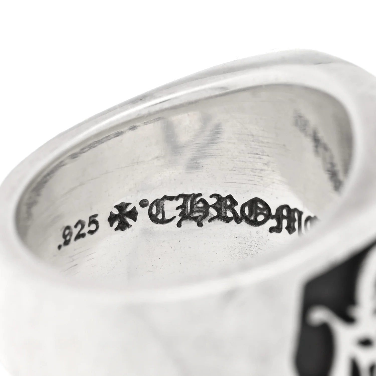Sterling Silver Diamond Large Champion Ring 58 8.25 - Image 5