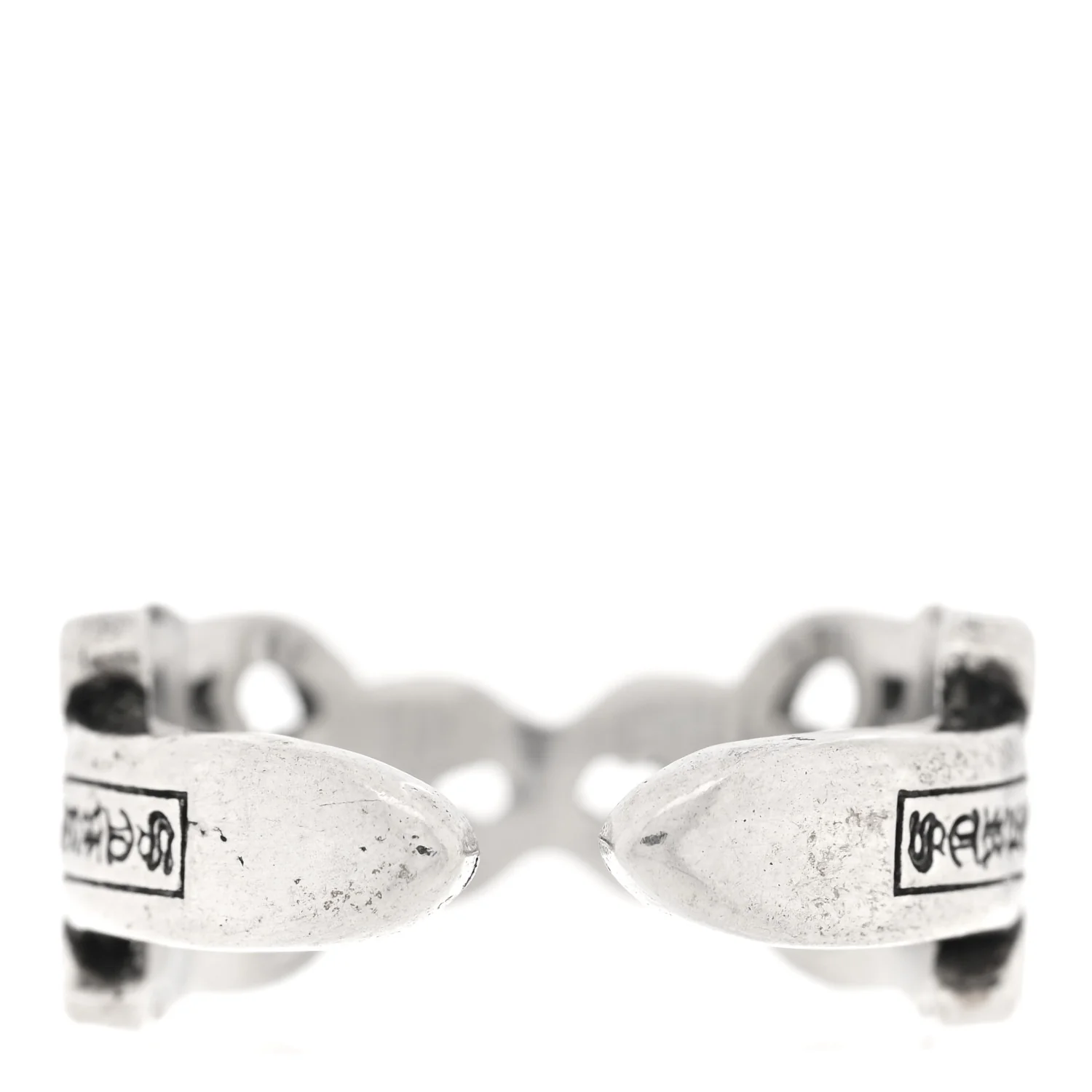 Sterling Silver Double Dagger Ring 61 9.5 - Image 3