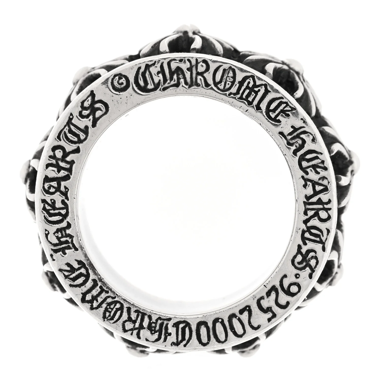 Sterling Silver Spinner Ring 57 8 - Image 4