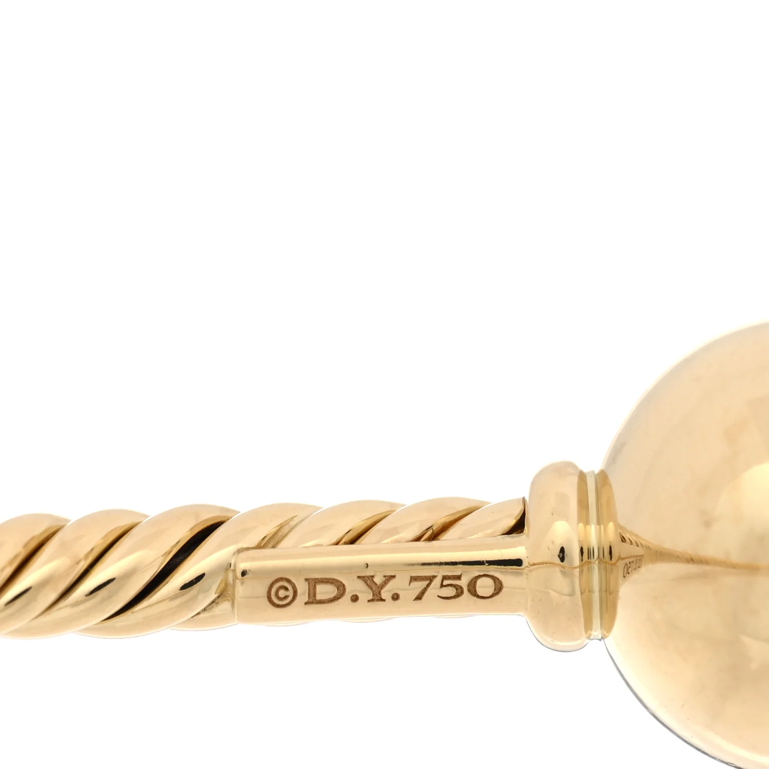 18K Yellow Gold 10mm Solari Bracelet - Image 3