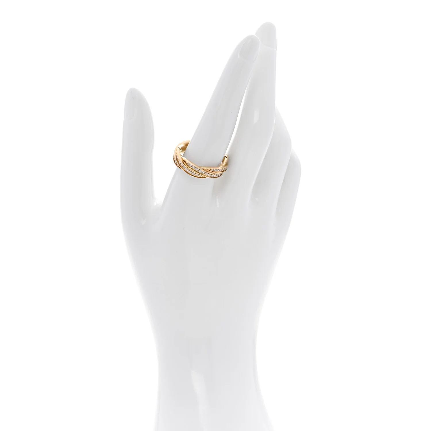 18K Yellow Gold 6mm DY Helios Band Ring 59 8.75 - Image 2