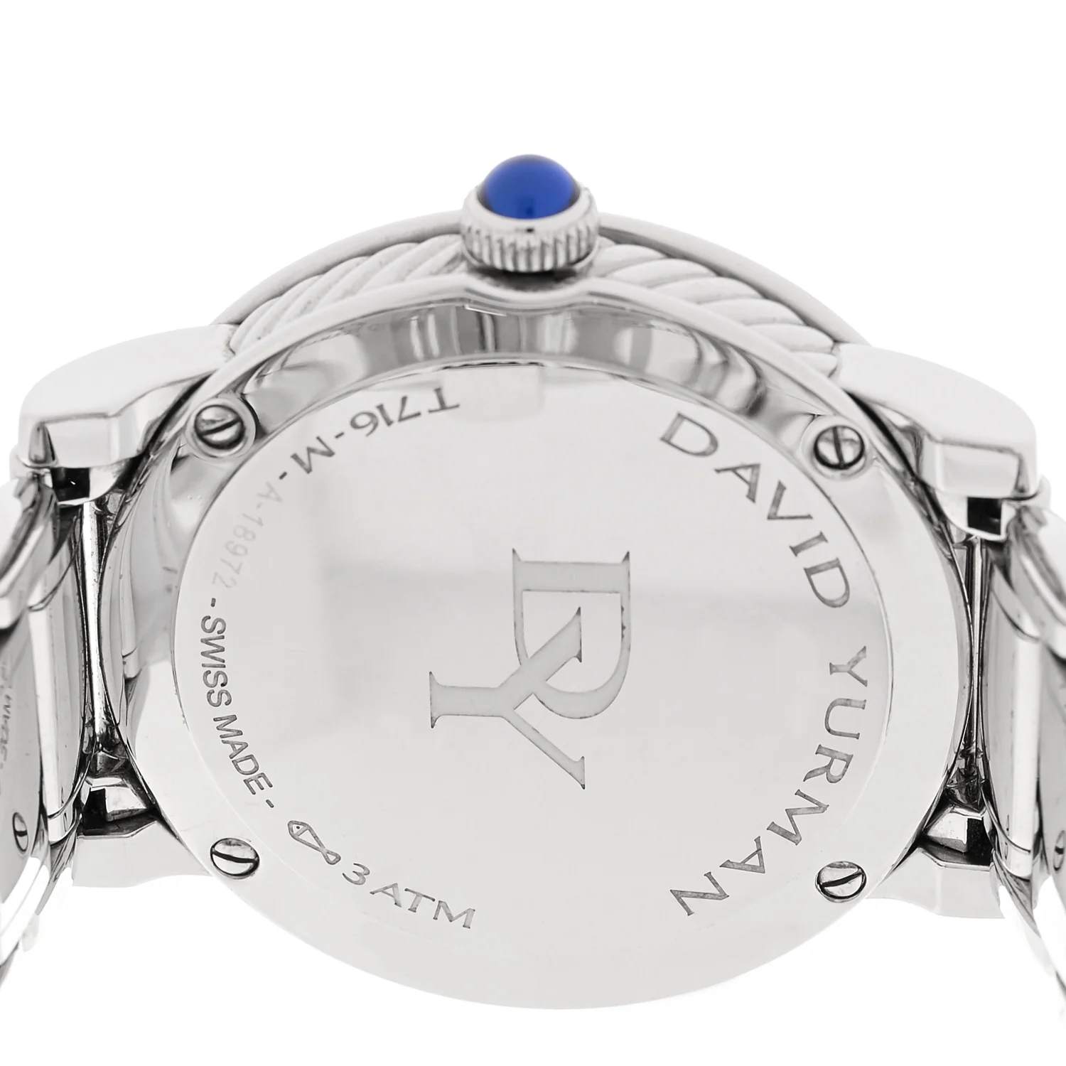 Stainless Steel Diamond Mother of Pearl 38mm Classic Quartz Watch - Image 4
