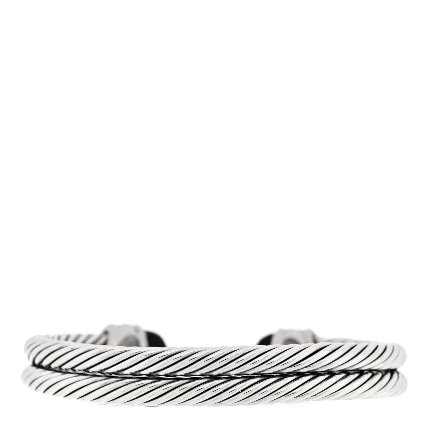 Sterling Silver 18K White Gold Diamond Black Onyx Bracelet - Image 2
