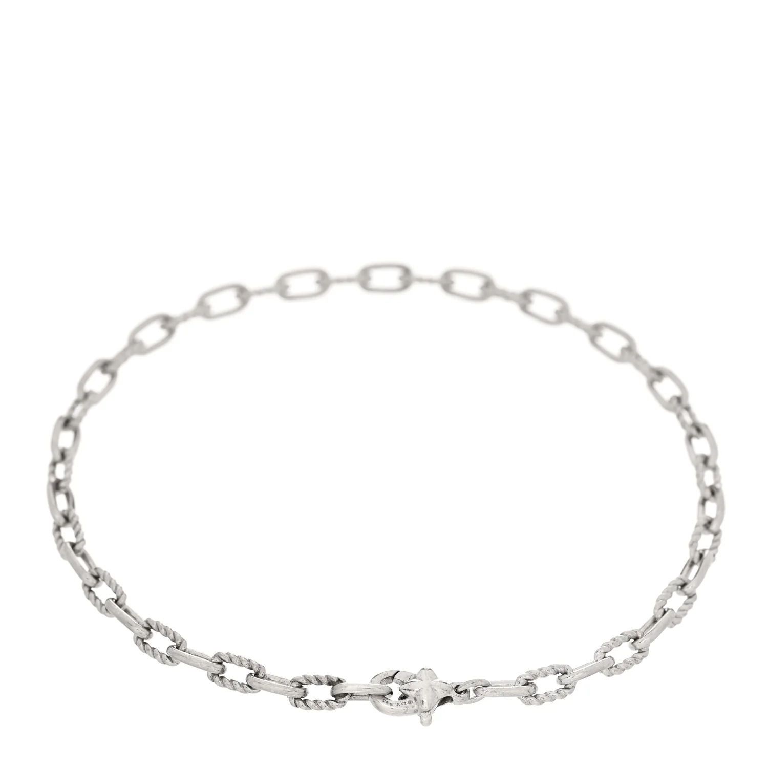 Sterling Silver 3mm Madison Chain Bracelet - Image 2