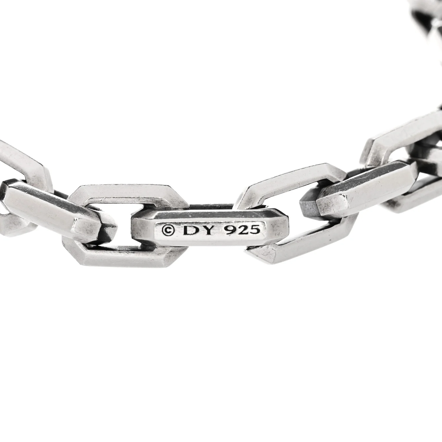 Sterling Silver 7.5mm Streamline Heirloom Chain Link Bracelet - Image 3