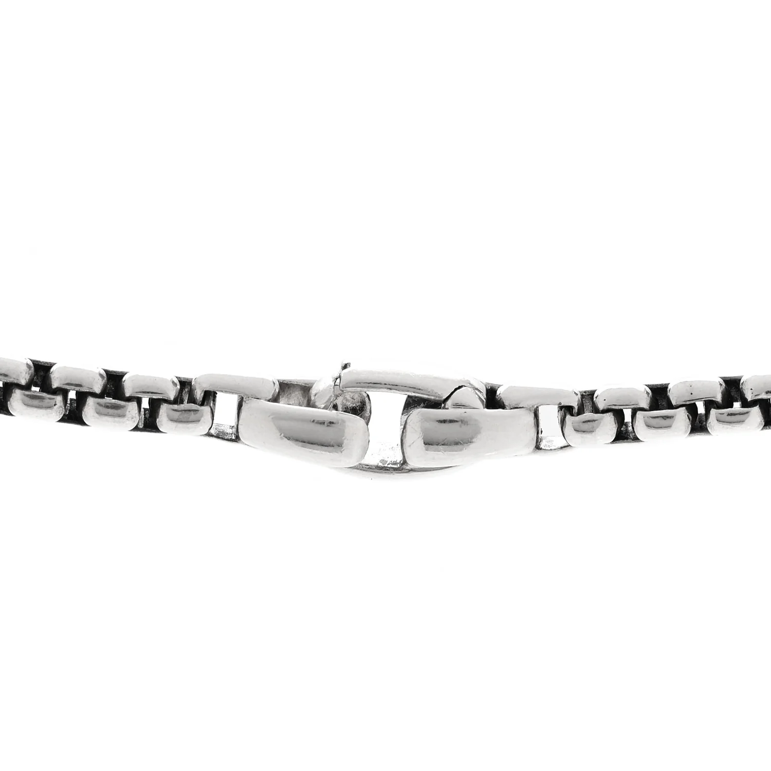 Sterling Silver Black Diamond Streamline Cross Station Necklace 22" - Image 4