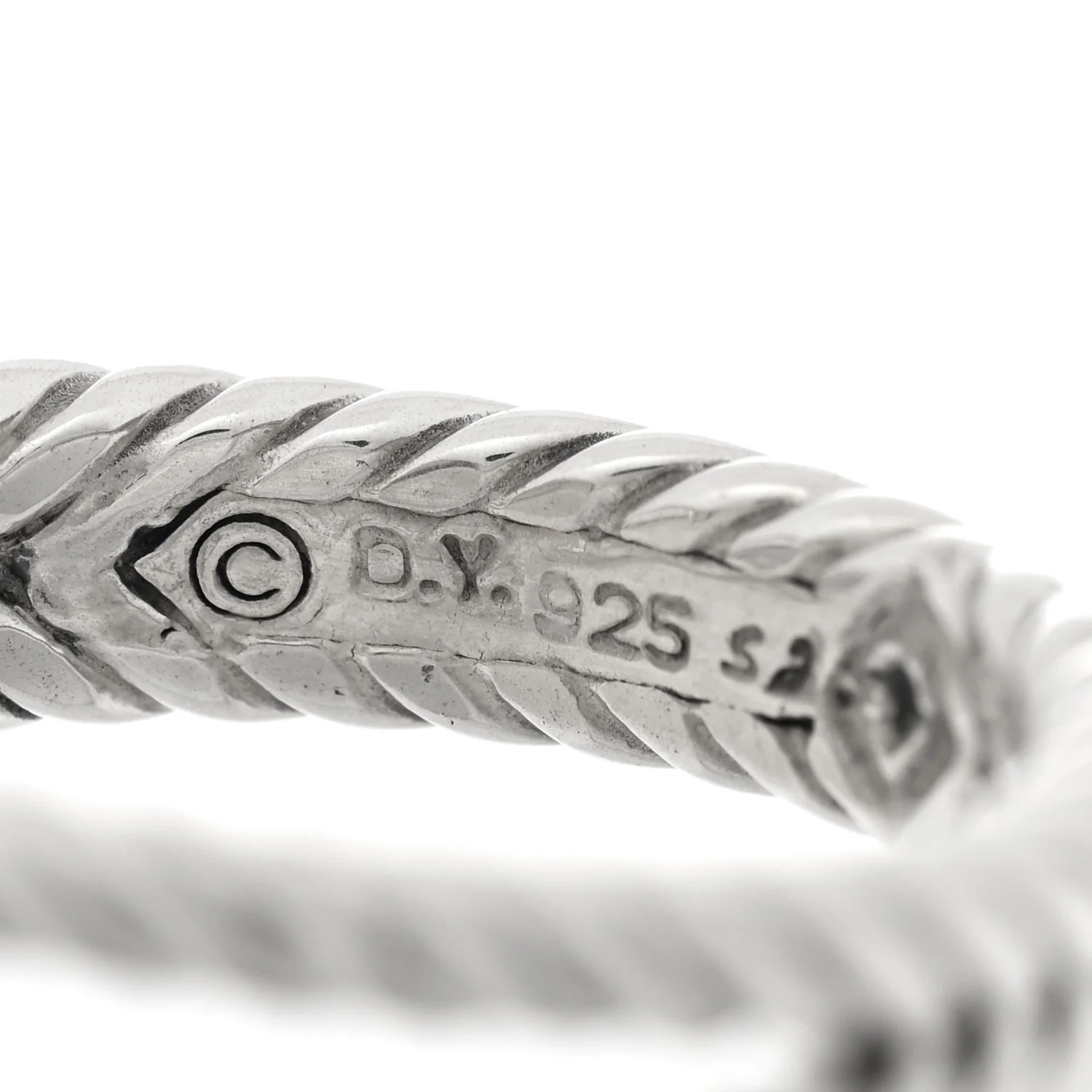 Sterling Silver Diamond 7mm Petite Albion Ring 54 7 - Image 4