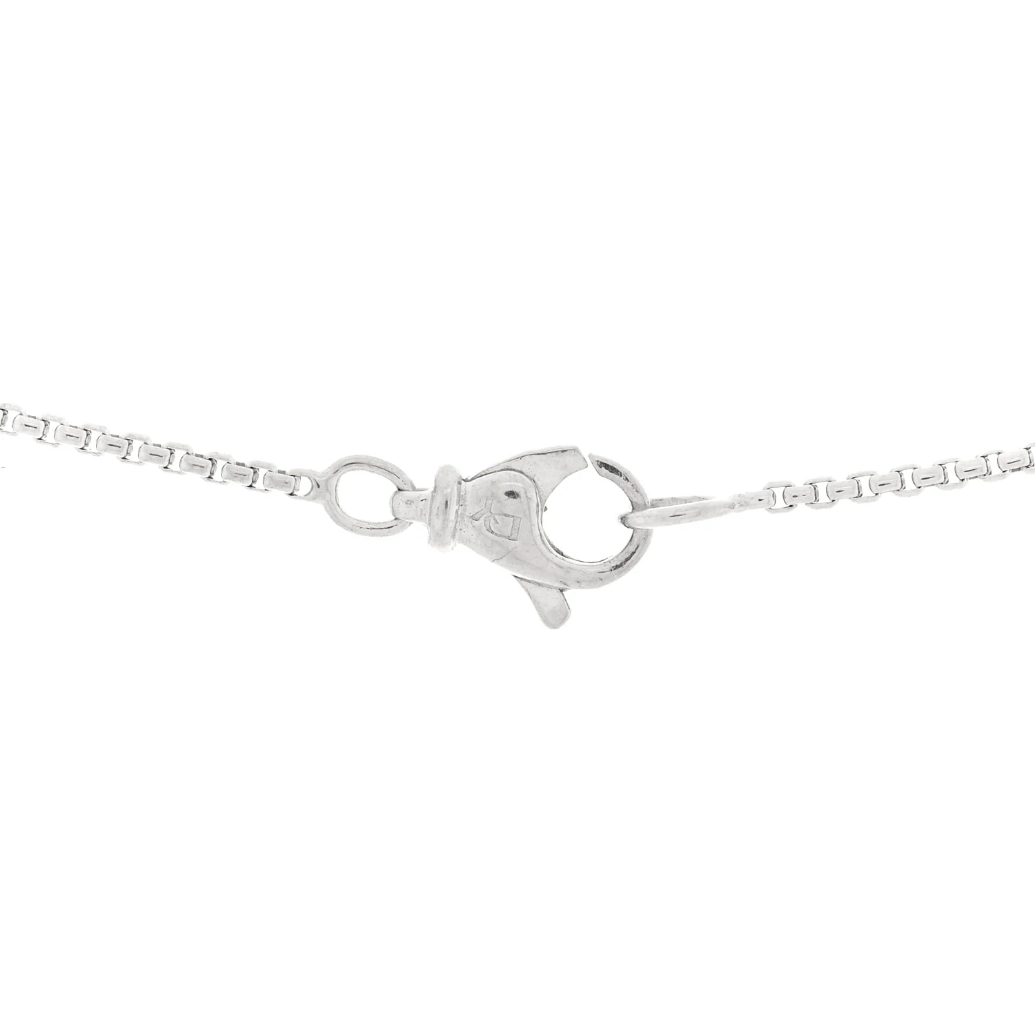 Sterling Silver Diamond Black Onyx 7mm Chatelaine Pave Bezel Pendant Necklace - Image 5