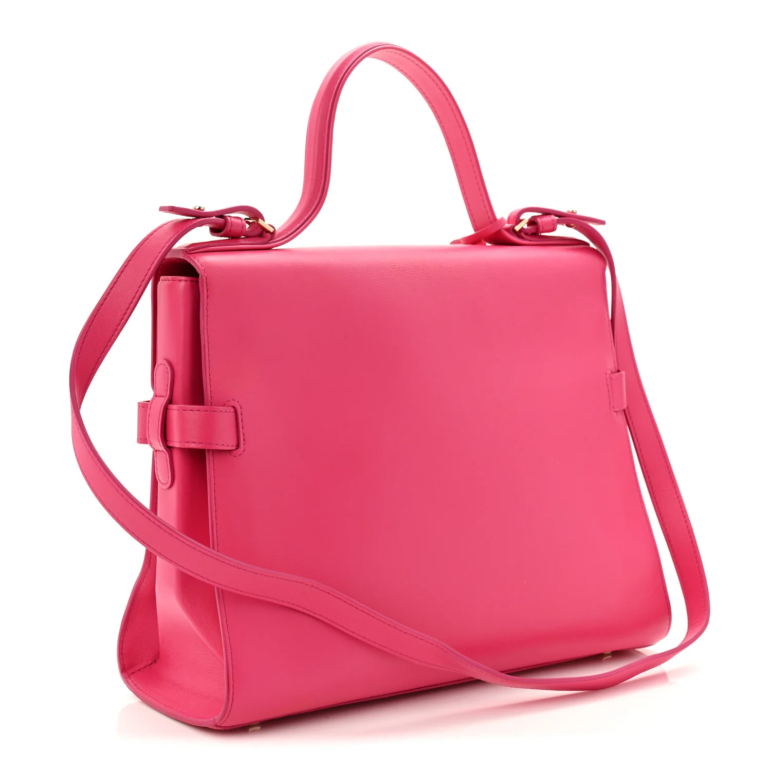 Calfskin GM Tempete Satchel Fuchsia - Image 3