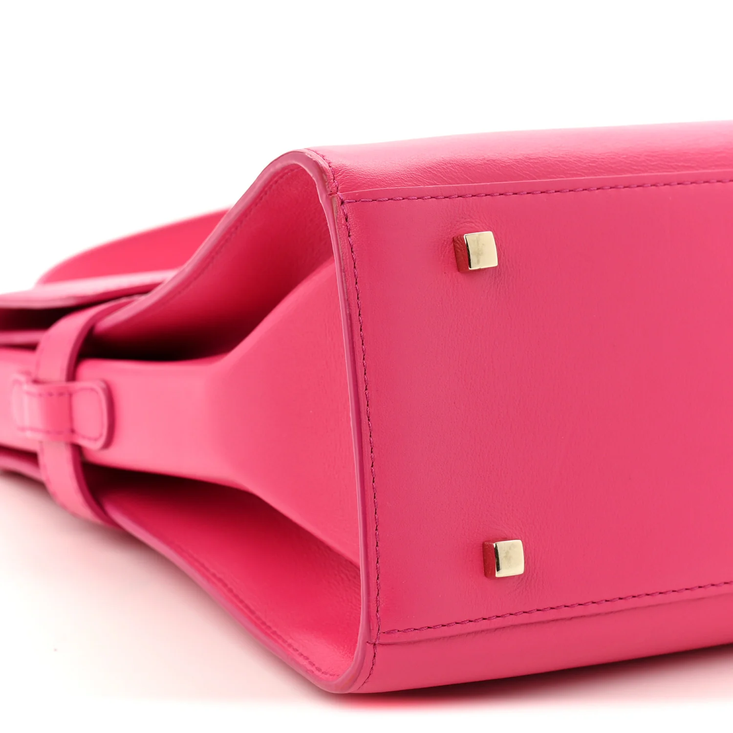 Calfskin GM Tempete Satchel Fuchsia - Image 9