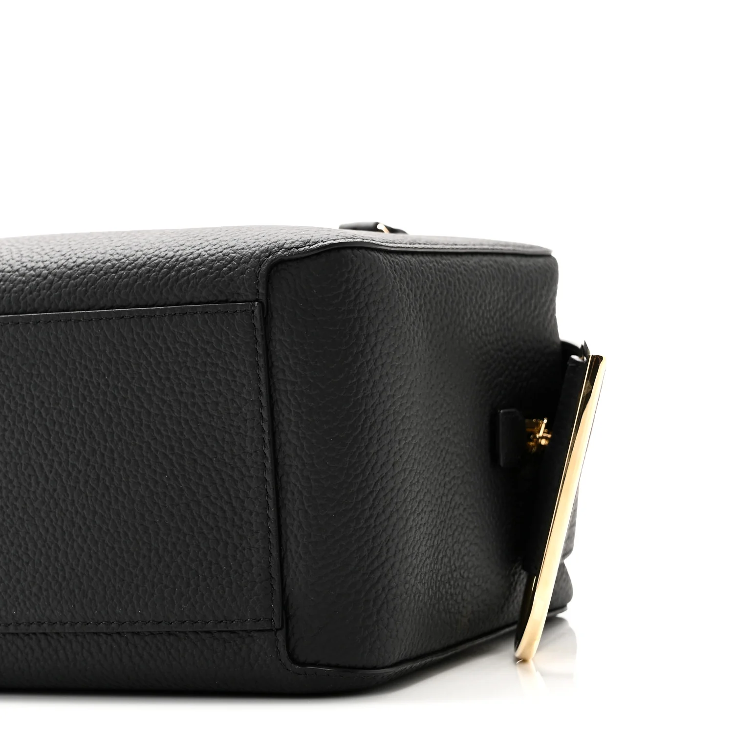 Taurillon Soft Cool Box MM Satchel Black - Image 9