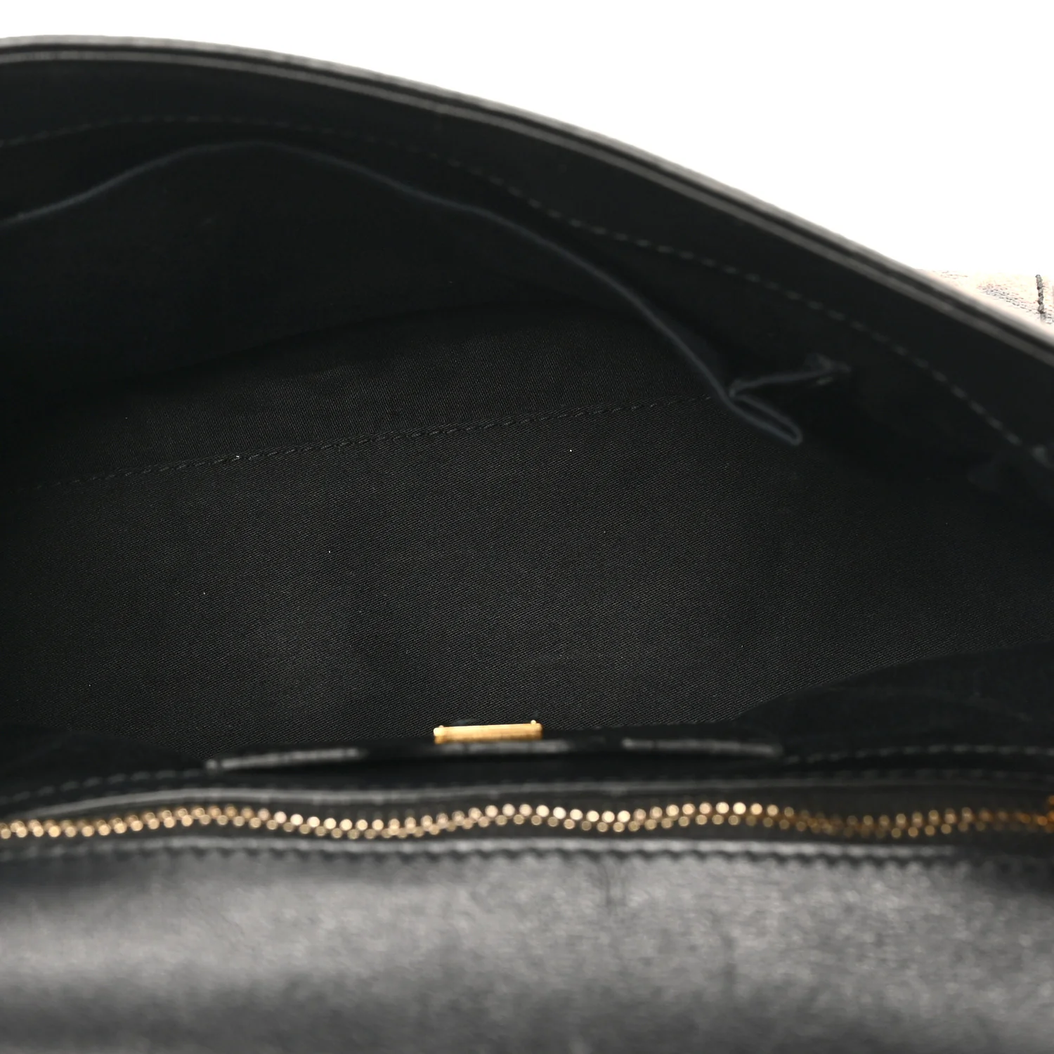 Dauphine Leopard Print Small Miss Sicily Satchel Black - Image 5