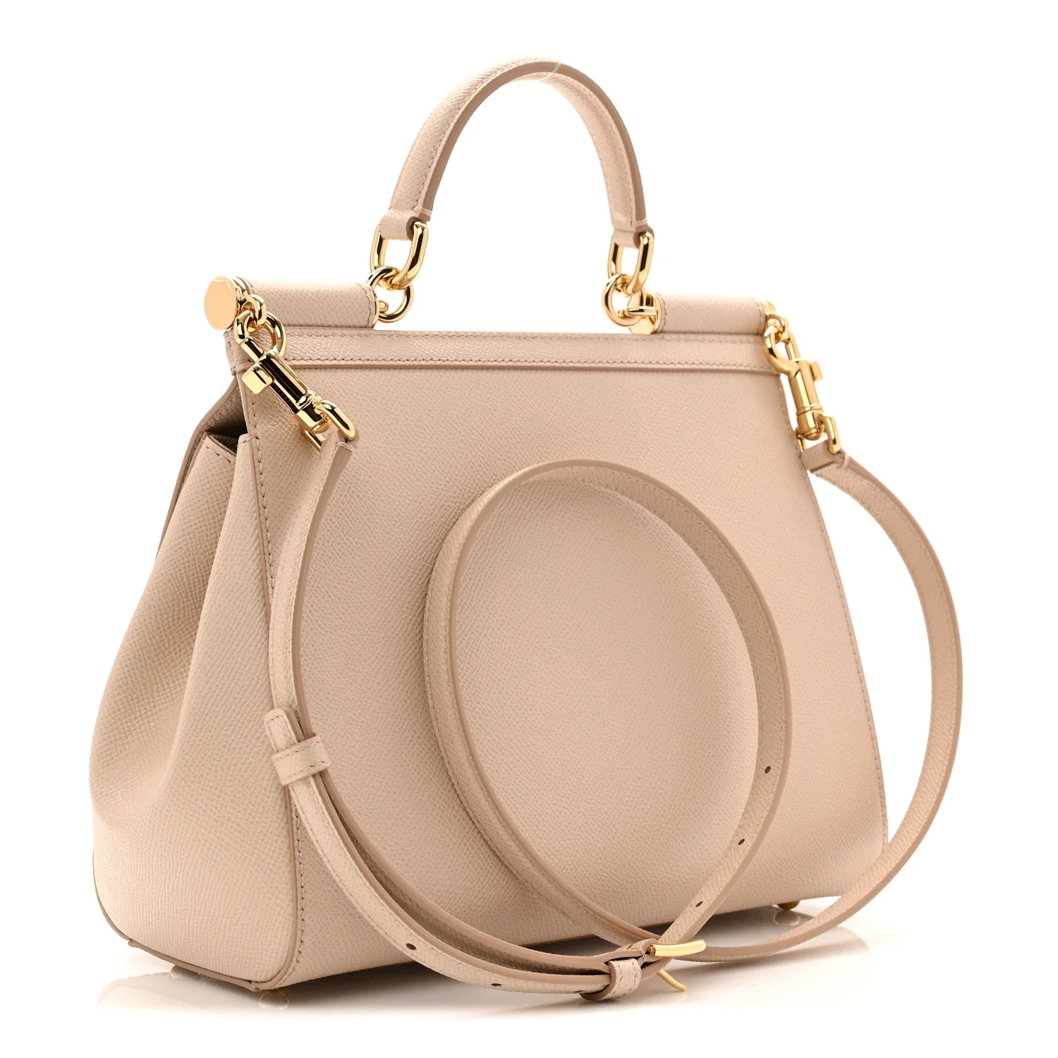 Dauphine Medium Miss Sicily Satchel Rose Carne - Image 3