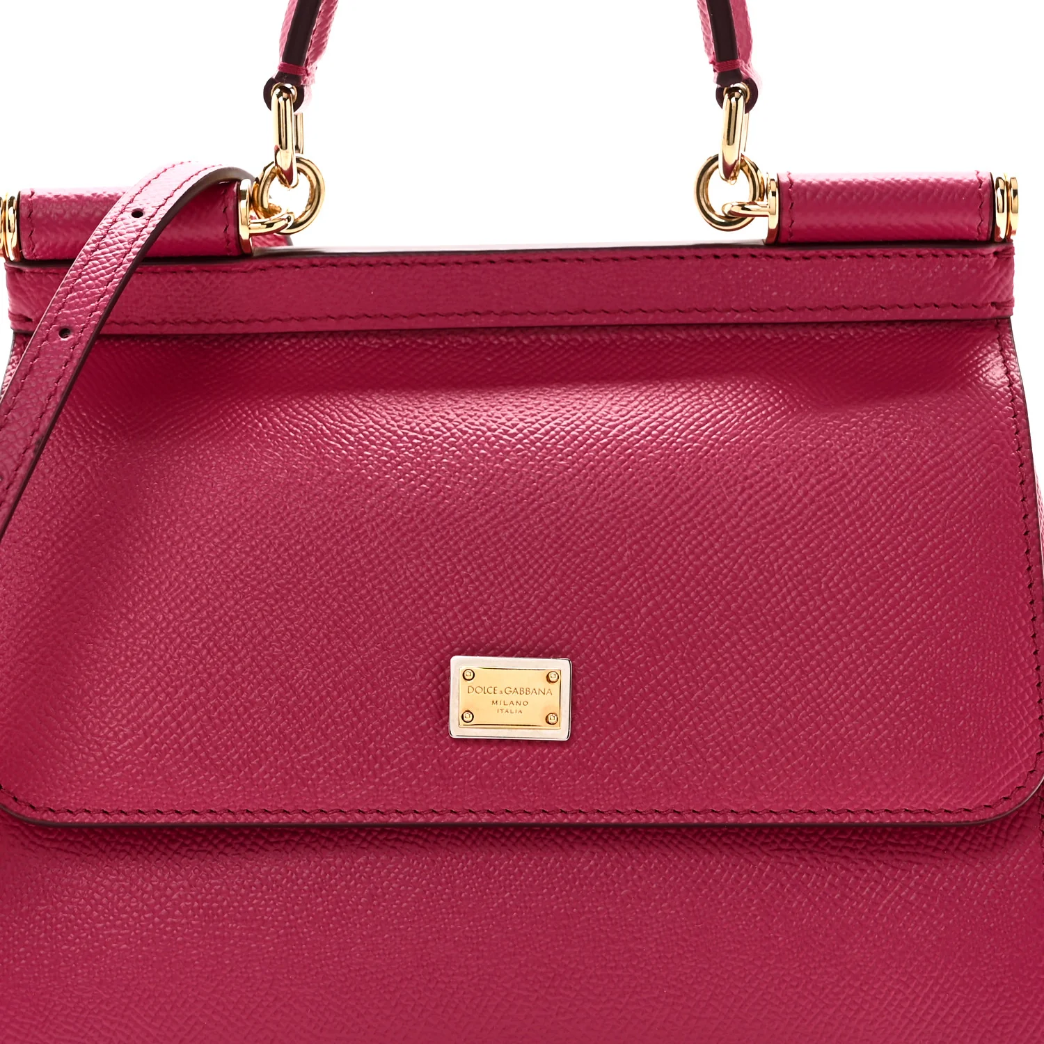 Dauphine Small Miss Sicily Satchel Ciclamino - Image 7