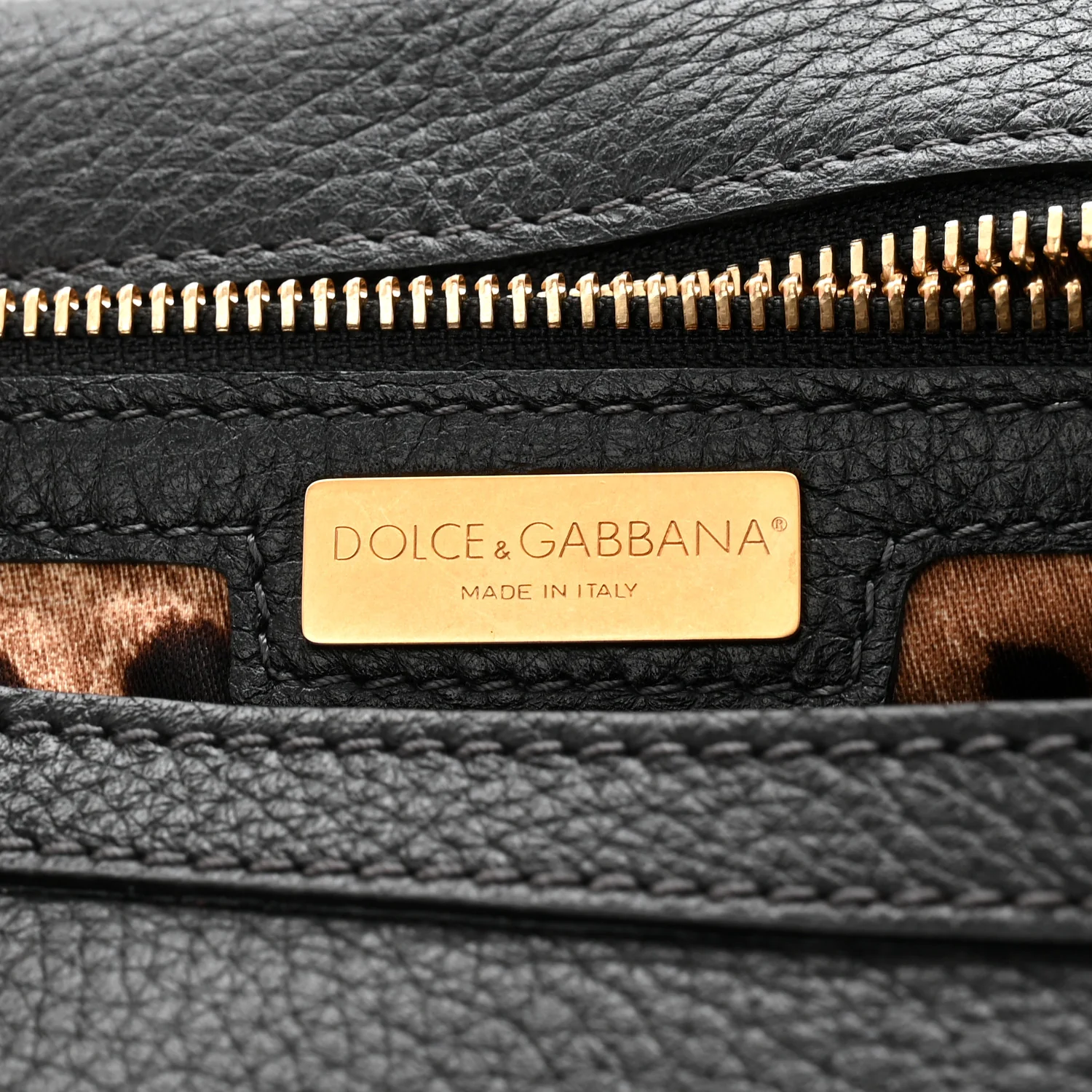 Deerskin Cervo Large Miss Sicily Satchel Black - Image 11