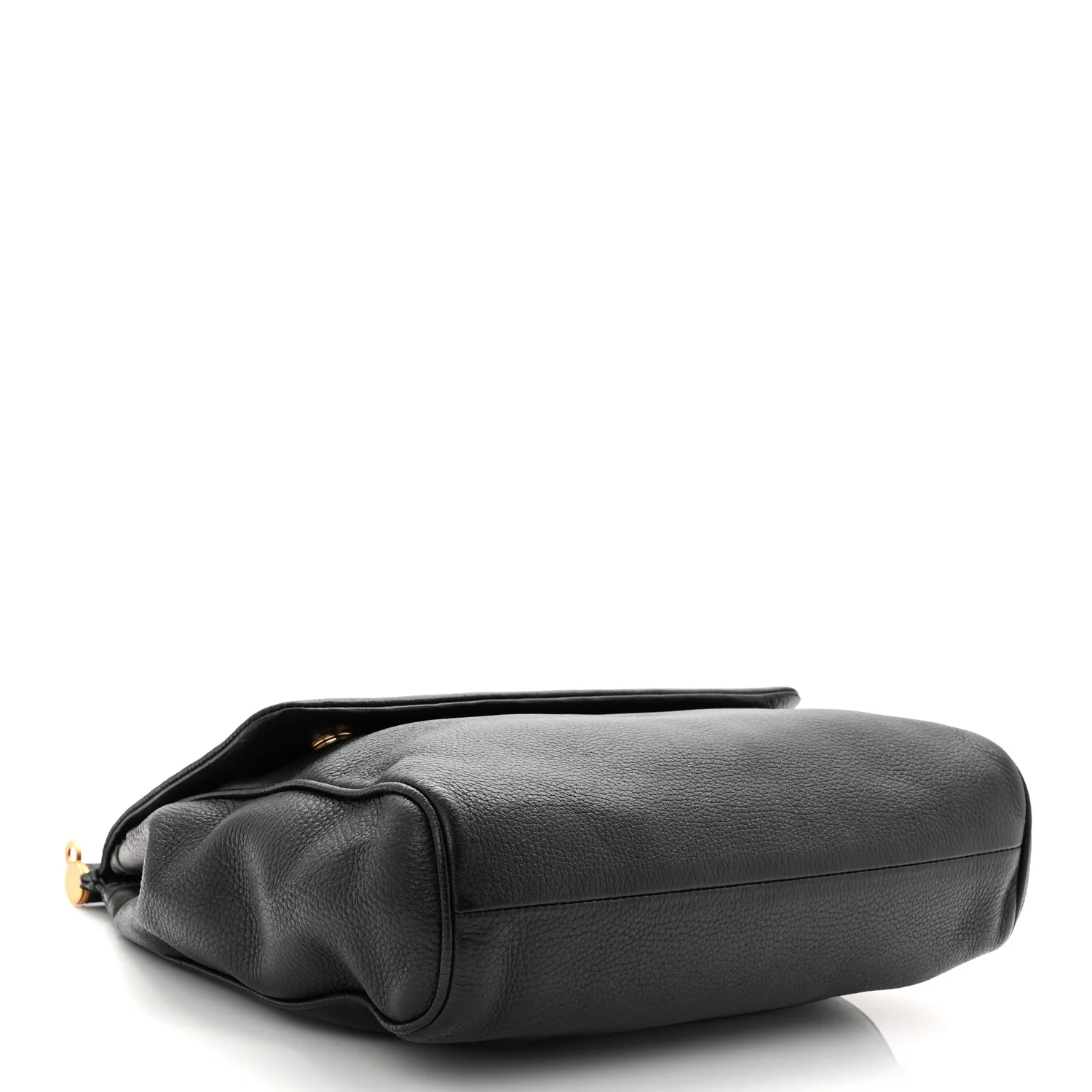 Deerskin Cervo Large Miss Sicily Satchel Black - Image 6