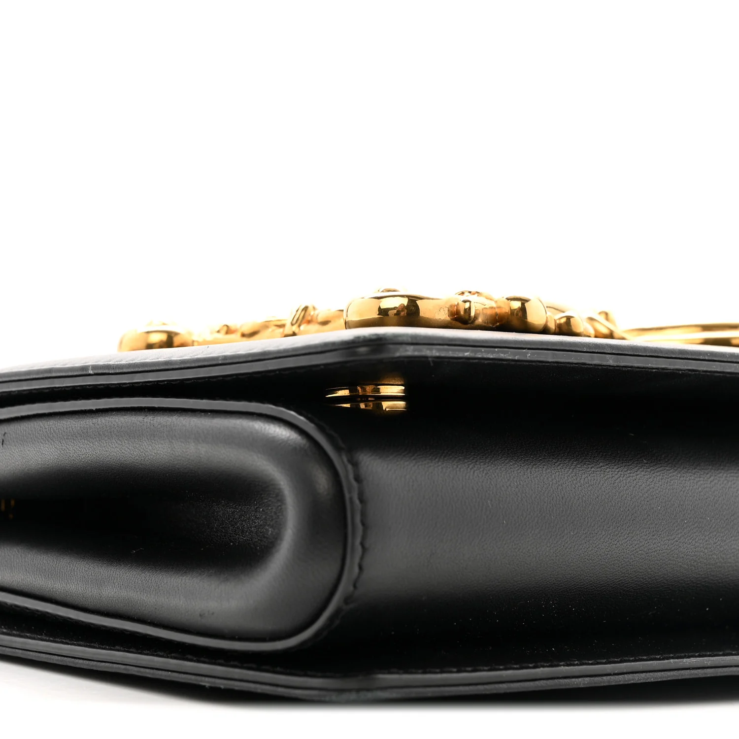 Nappa DG Girls Shoulder Bag Black - Image 8