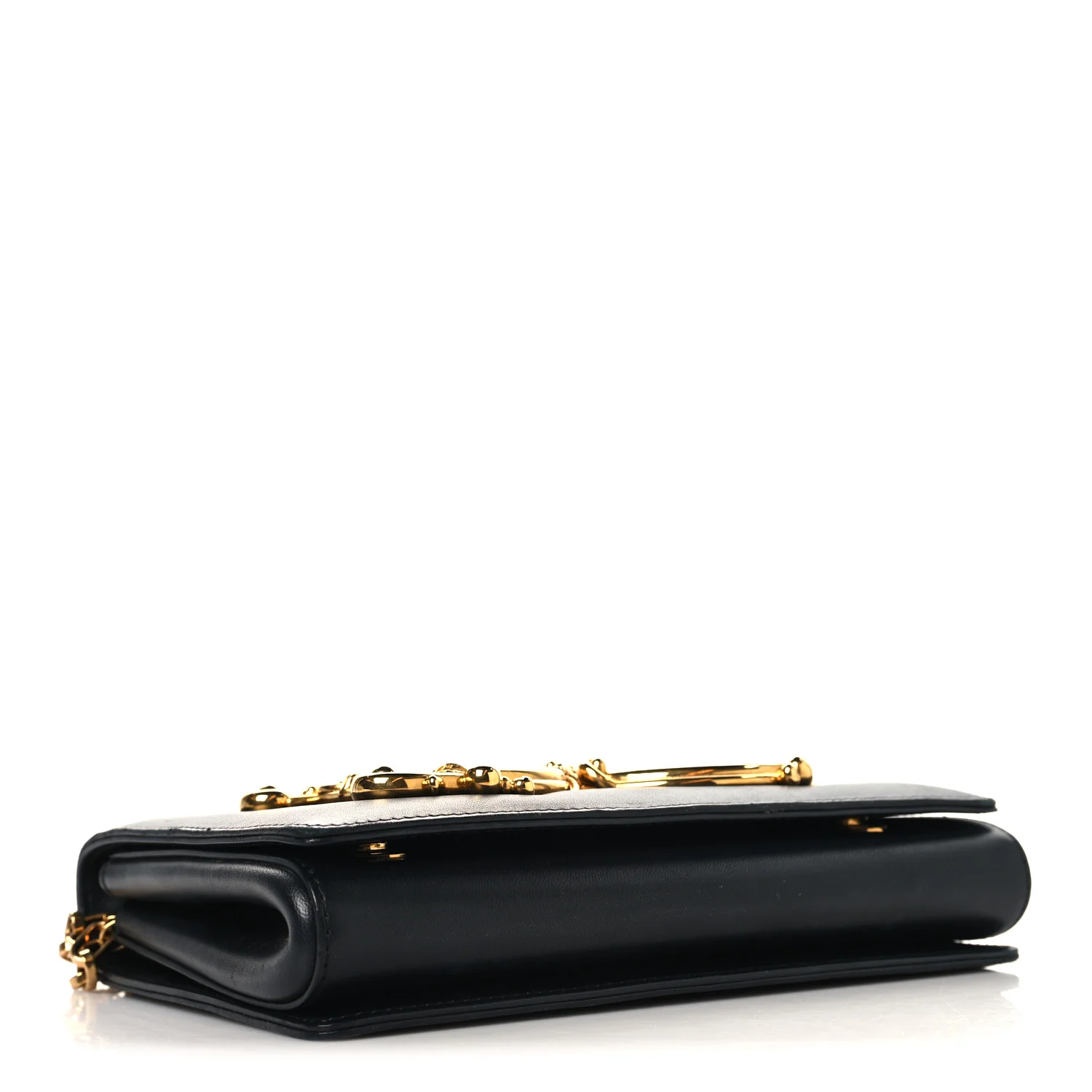 Nappa DG Girls Shoulder Bag Black - Image 4