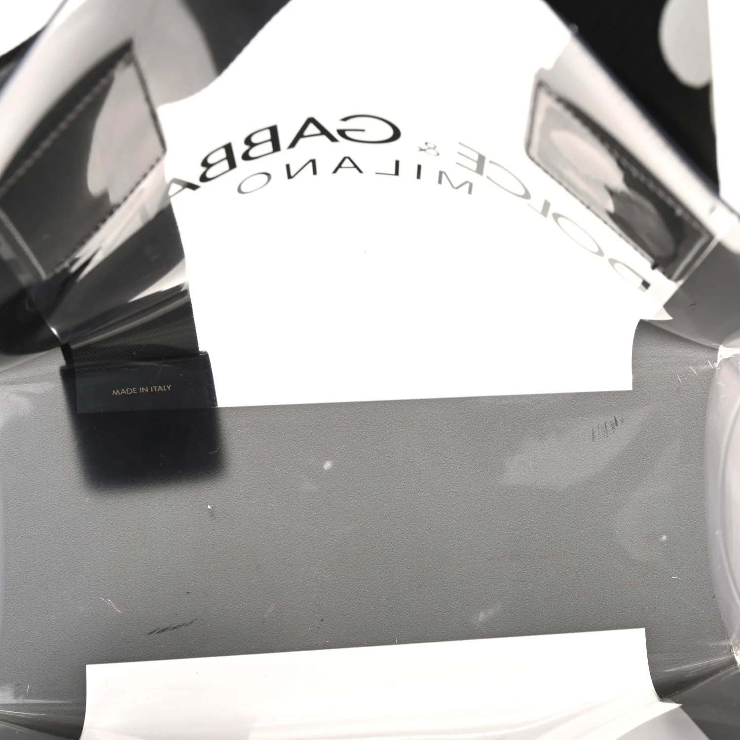 PVC Street Shopping Logo Tote Black - Image 5