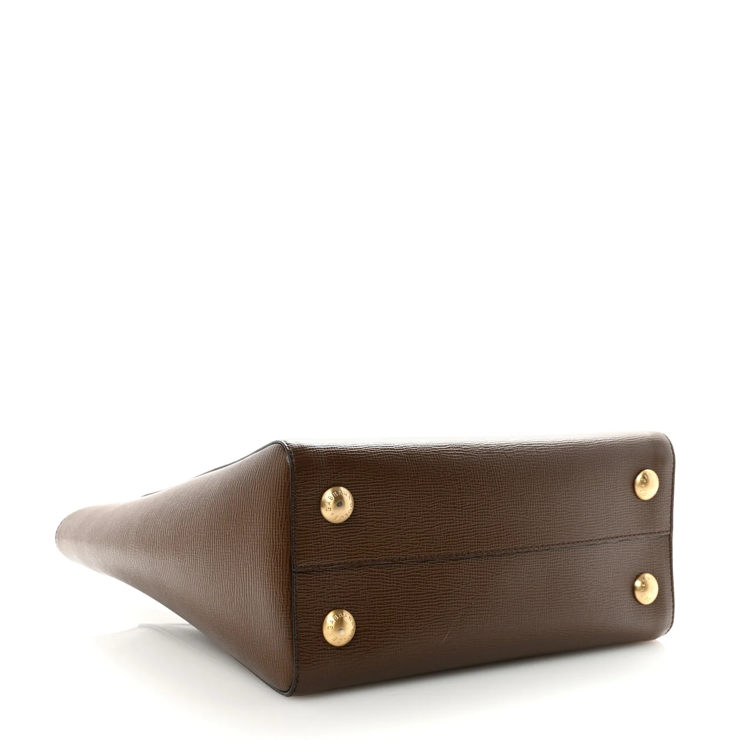 Vitello Stampa Shopping Tote Brown - Image 4