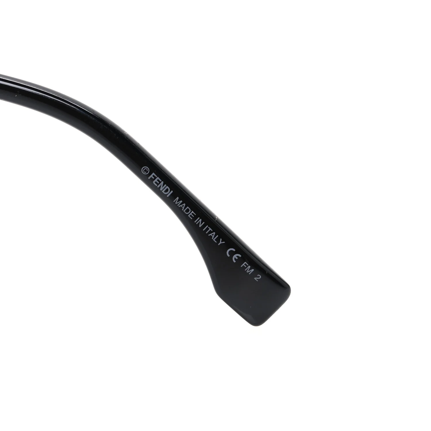 Accetate Cat Eye Sunglasses FF 0432/G/S Black Gold - Image 5