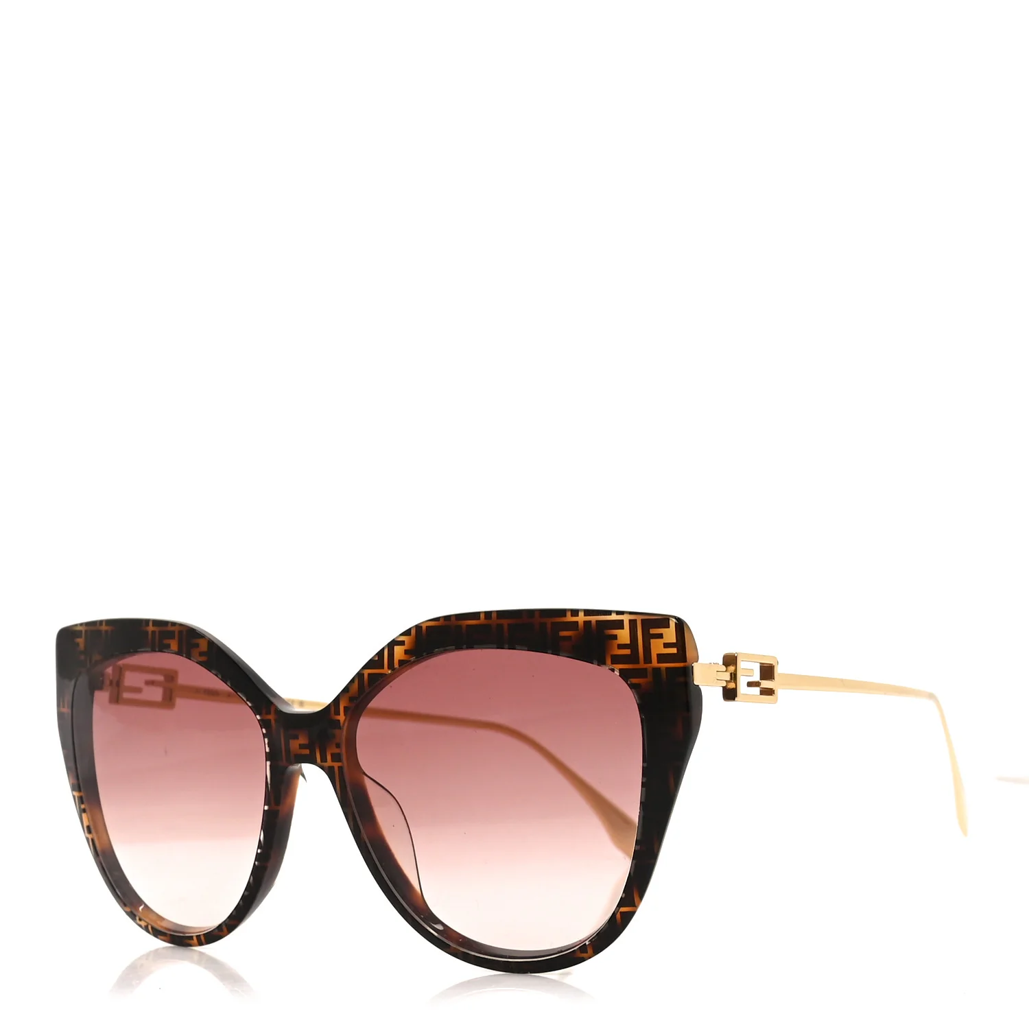 Acetate Cat Eye Sunglasses FE40011U Tortoise