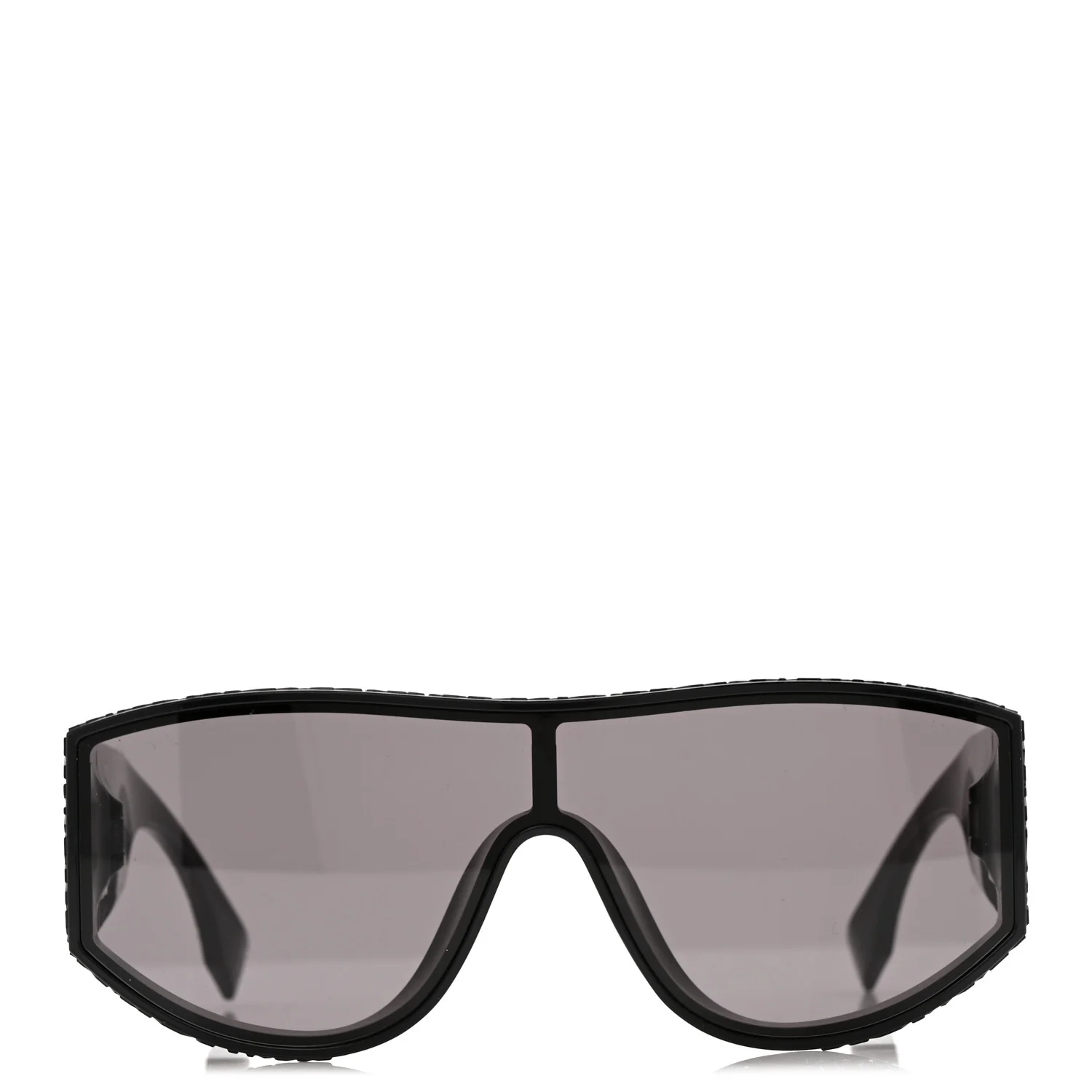 Acetate Lab Mask Sunglasses FE40128I Black - Image 2