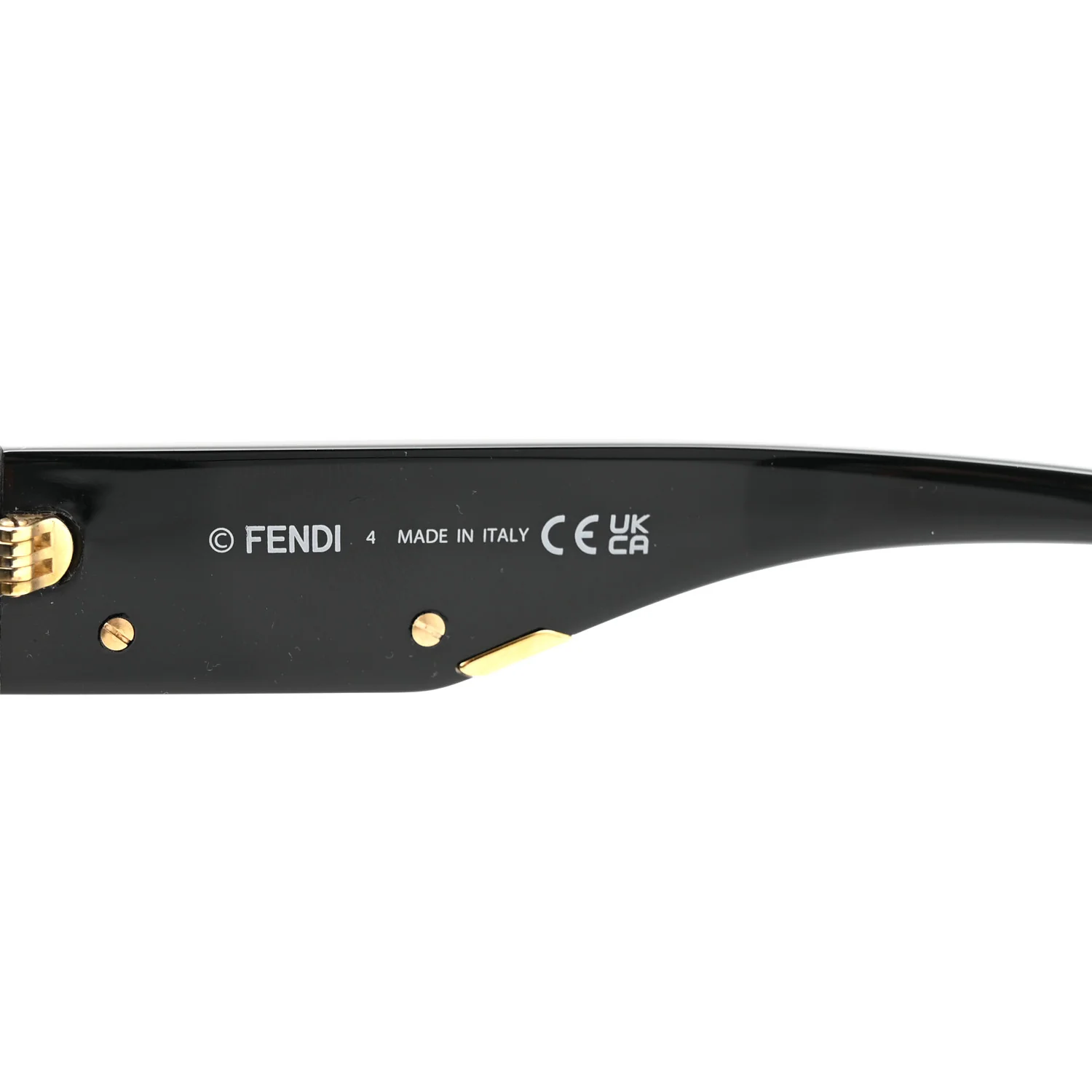Acetate Shield Sunglasses FE40150I Black - Image 5