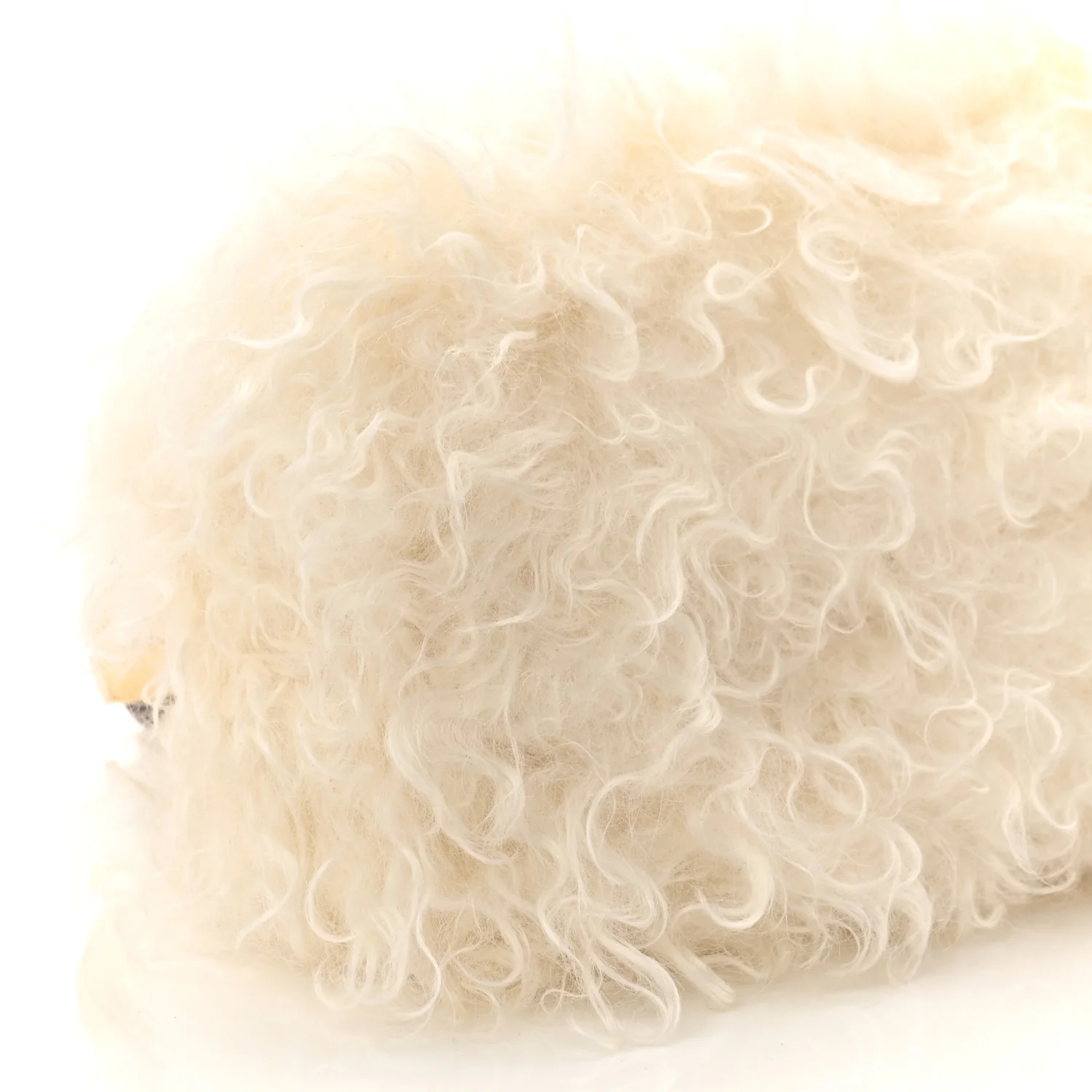Baby Mongolian Nappa Small Fendi First White Fondente - Image 9
