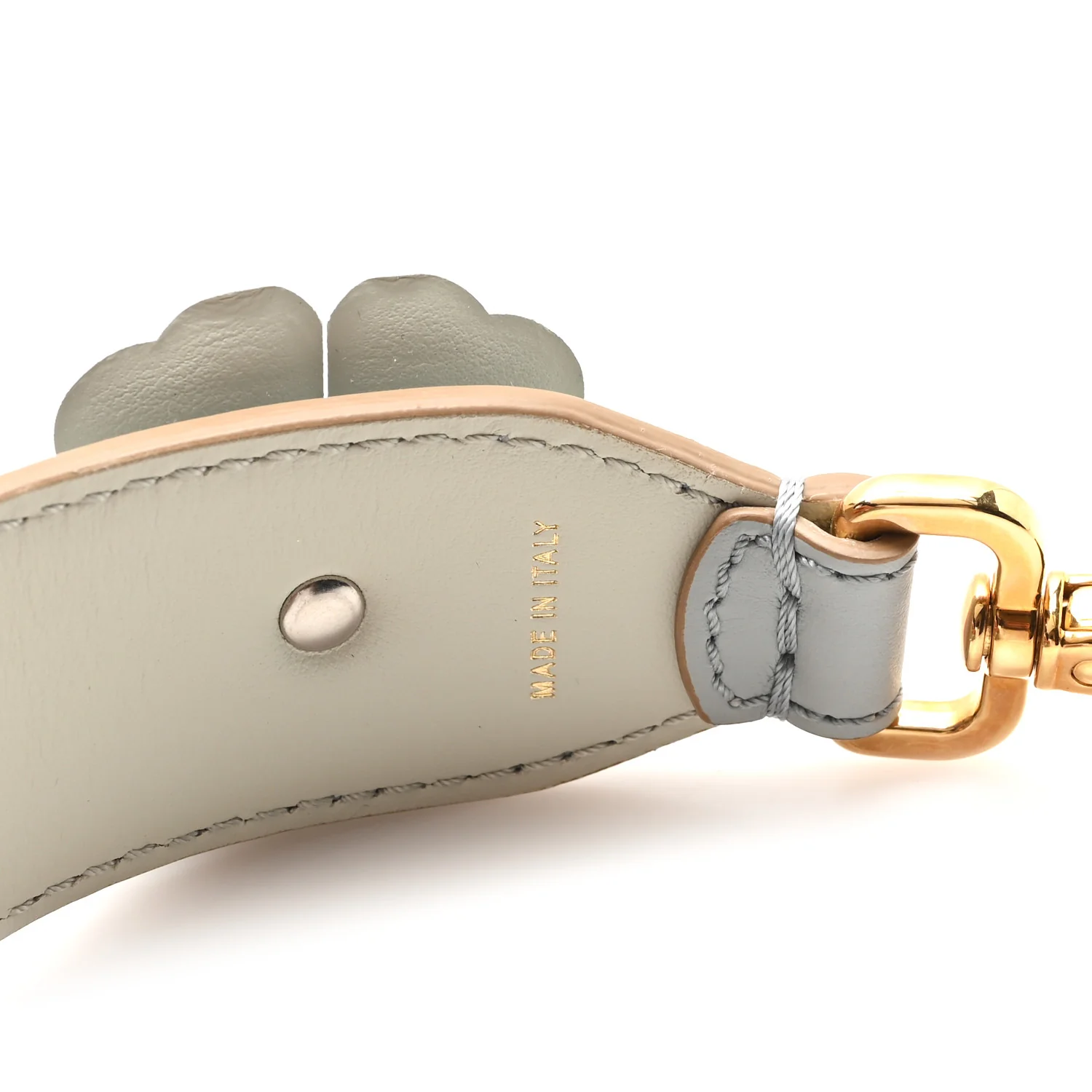 Calfskin Flowerland Studded Strap You Perla Opale - Image 5