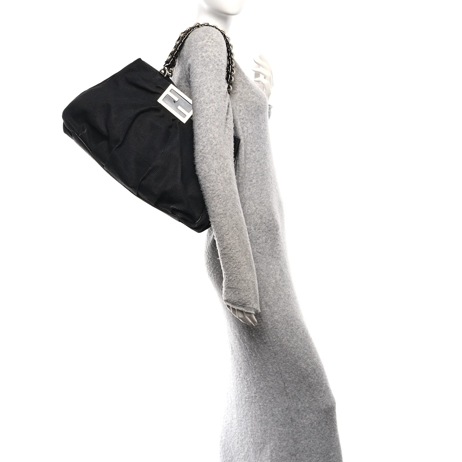 Canvas Mia Tote Black - Image 2